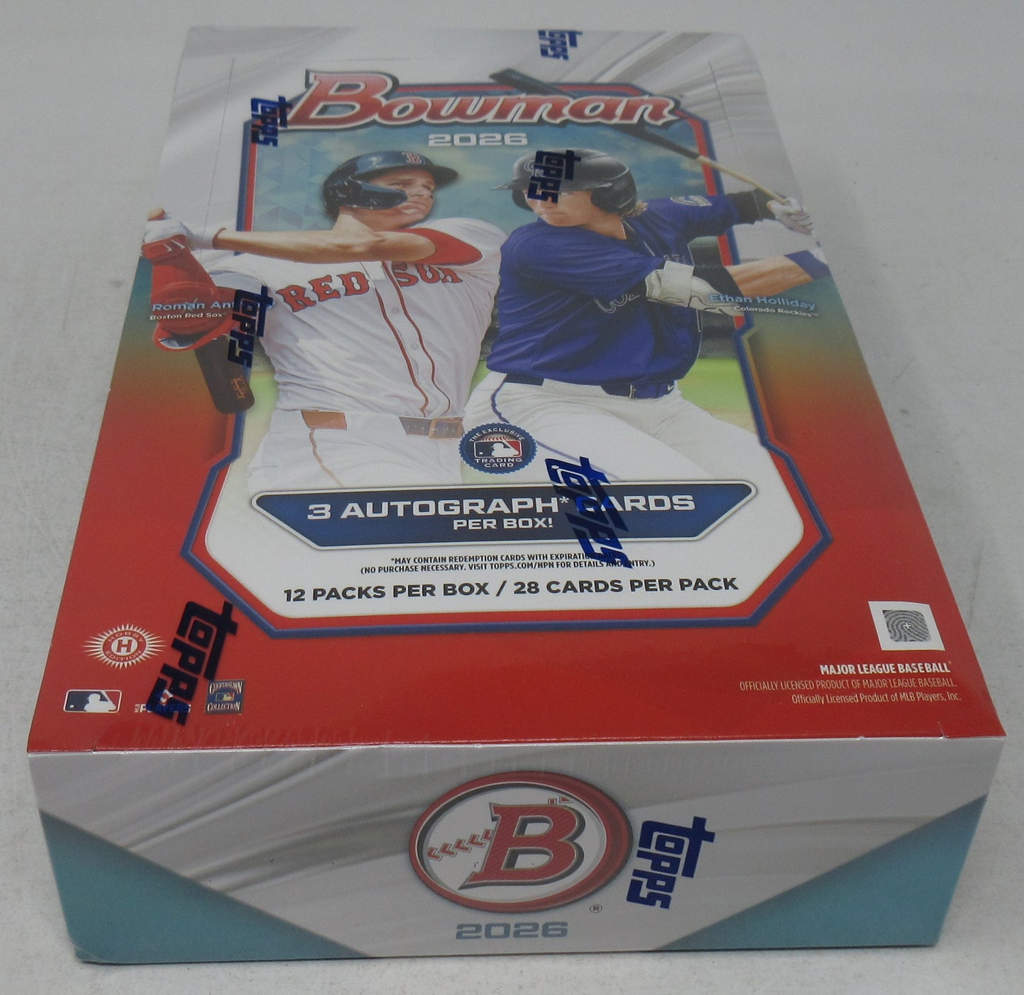 2026 Bowman Baseball Jumbo Box (Hobby) (12/28)