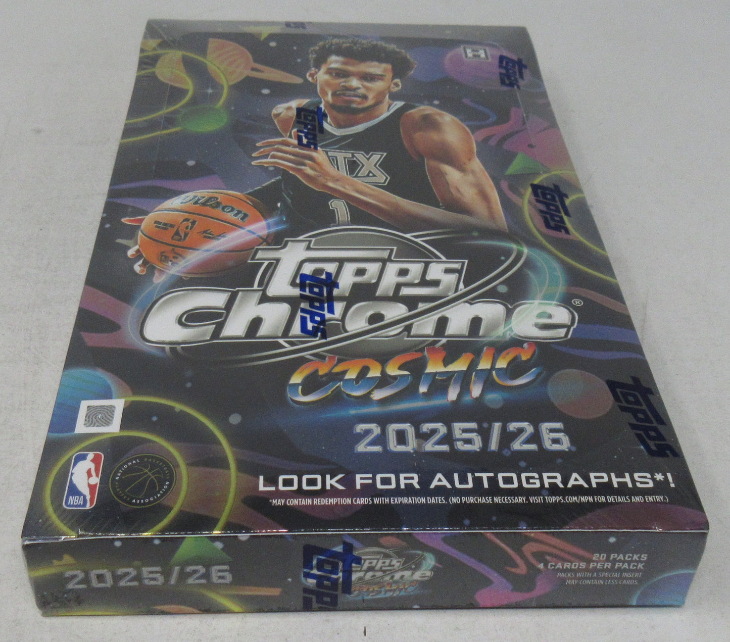 2025/26 Topps Cosmic Chrome Basketball Box (Hobby) (20/4)