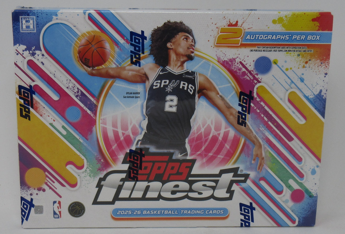 2025/26 Topps Finest Basketball Box (Hobby) (6/10)