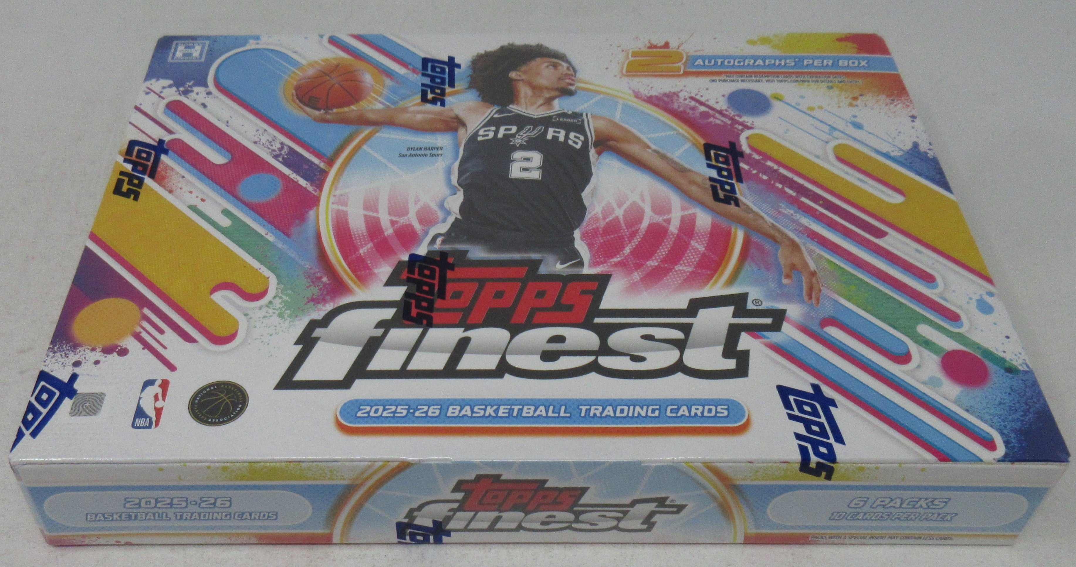 2025/26 Topps Finest Basketball Box (Hobby) (6/10)