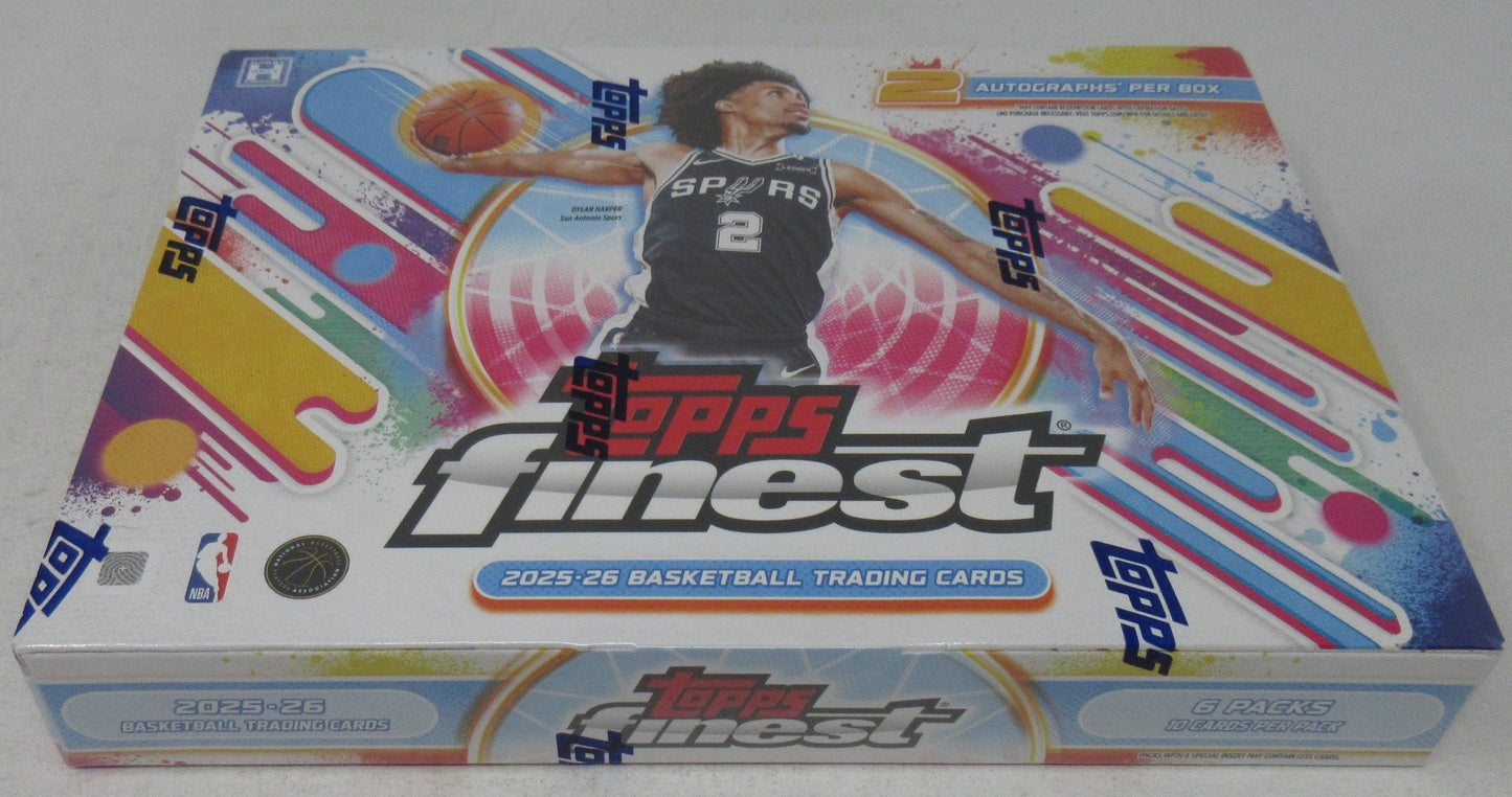 2025/26 Topps Finest Basketball Box (Hobby) (6/10)