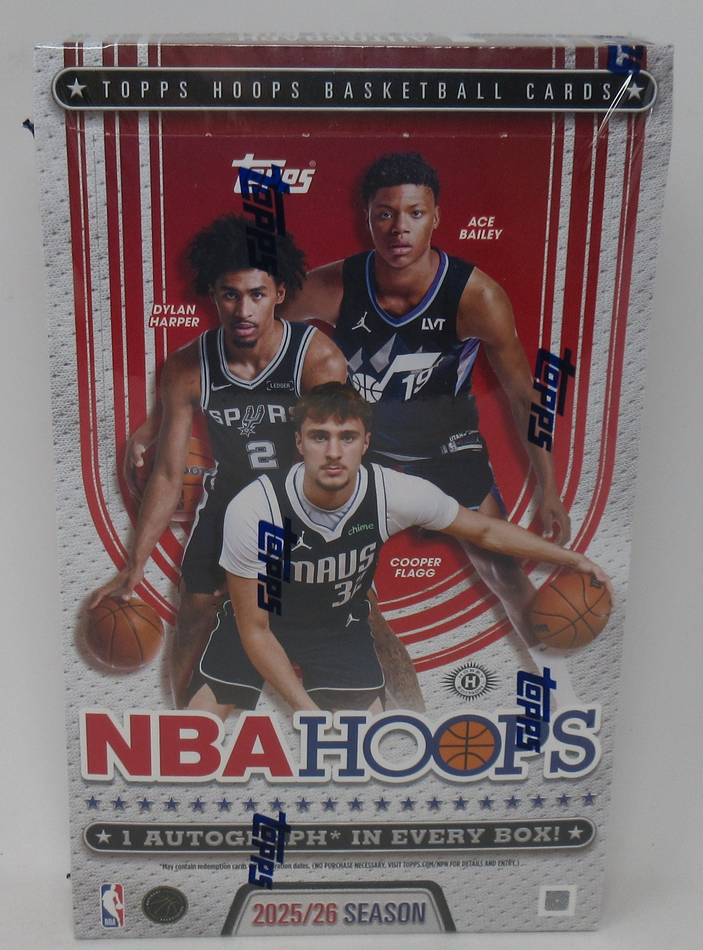 2025/26 Topps Hoops Basketball Box (Hobby) (20/8)