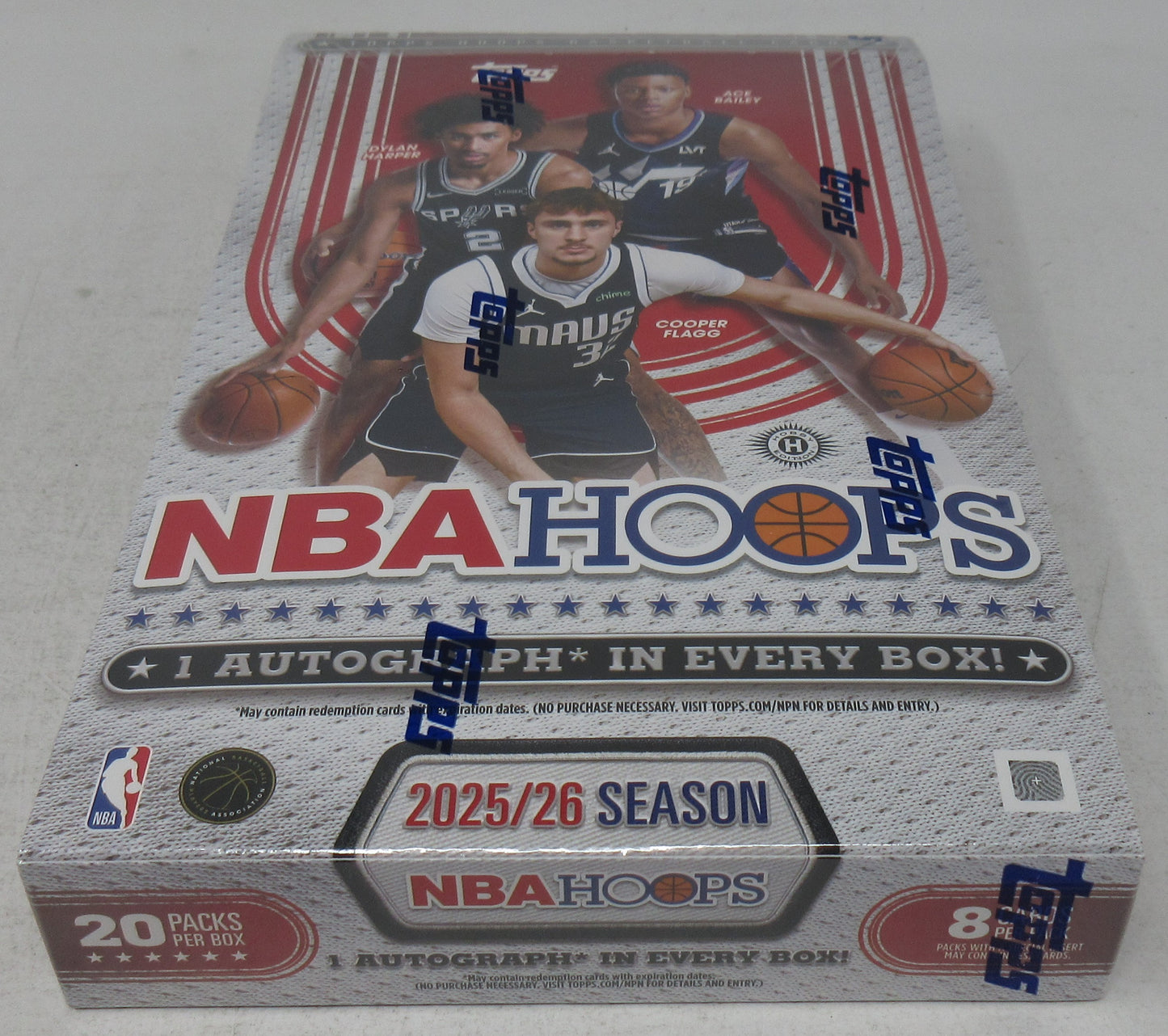 2025/26 Topps Hoops Basketball Box (Hobby) (20/8)