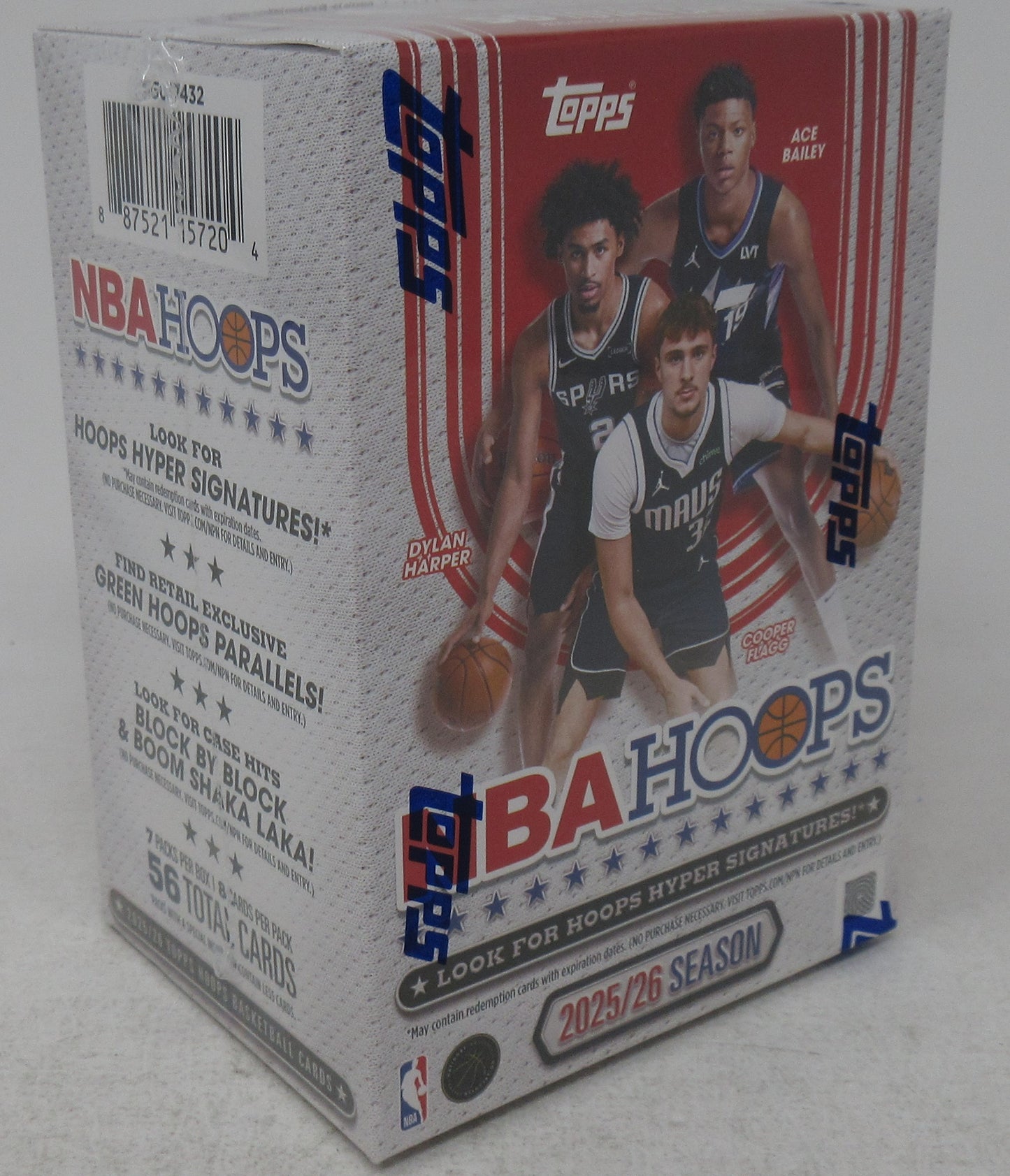 2025/26 Topps Hoops Basketball Blaster Box (7/8)