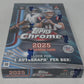 2025 Topps Chrome Football Box (Hobby) (20/4)