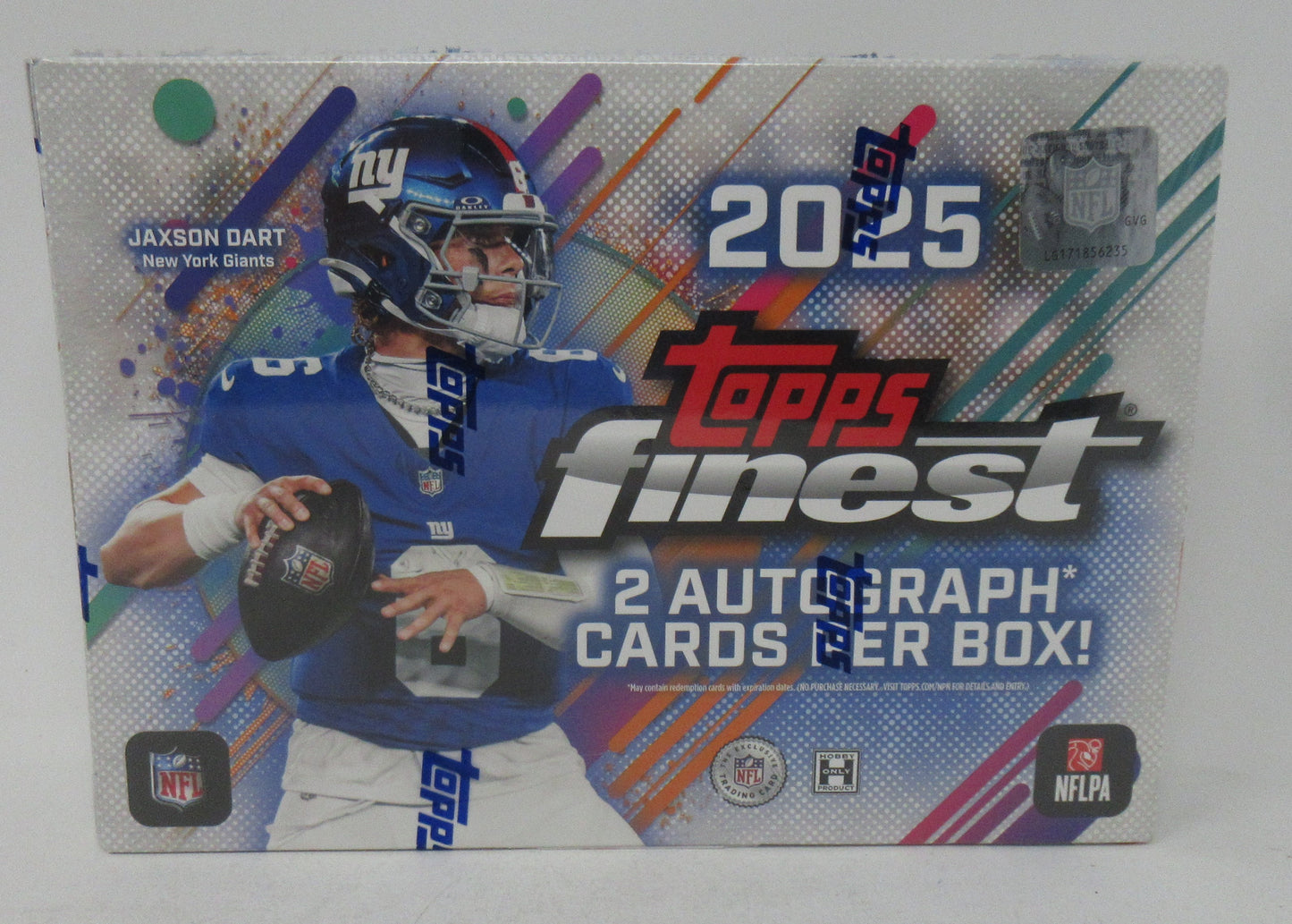 2025 Topps Finest Football Box (Hobby) (6/10)