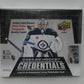 2024/25 Upper Deck Credentials Hockey Box (Hobby) (8/6)