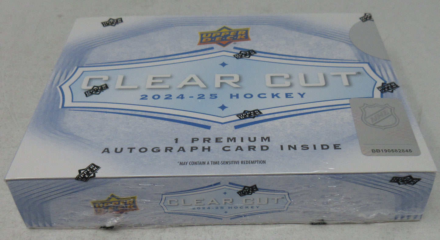2024/25 Upper Deck Clear Cut Hockey Box (Hobby) (1/1)