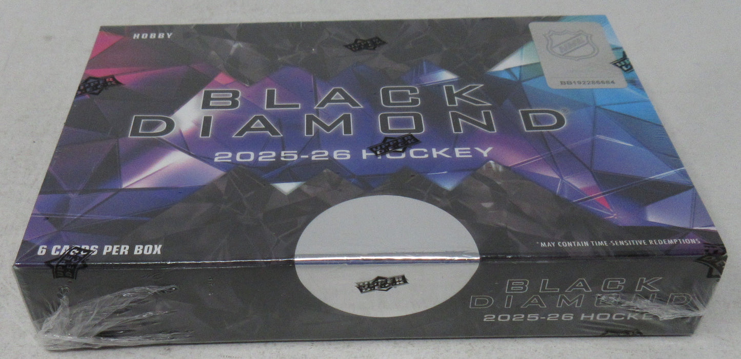 2025/26 Upper Deck Black Diamond Hockey Box (Hobby) (1/6)