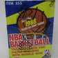 1988 1988/89 Fleer Basketball Unopened Wax Box (BBCE) (A14930)