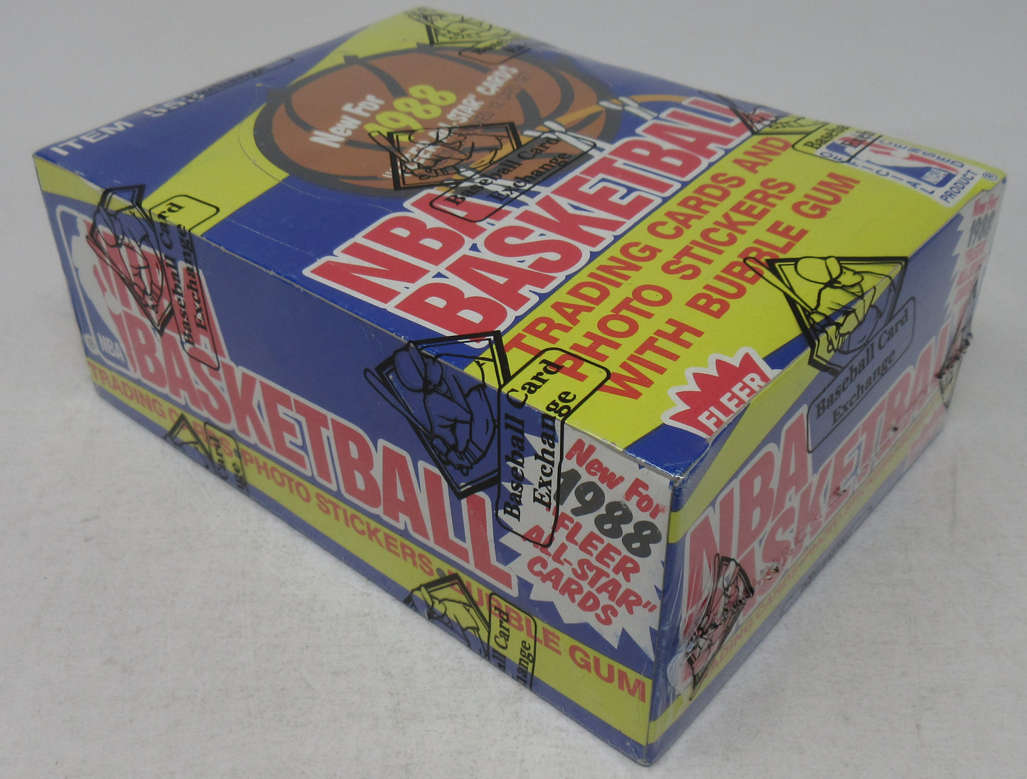 1988 1988/89 Fleer Basketball Unopened Wax Box (BBCE) (A18448)