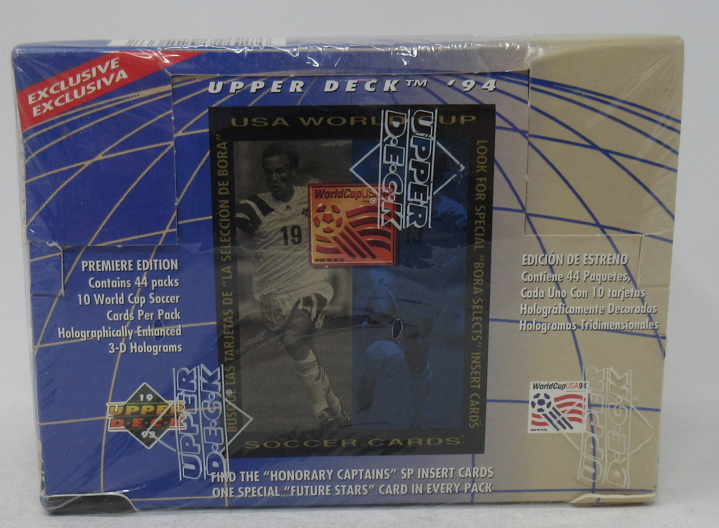 1993 Upper Deck Soccer World Cup Jumbo Box (44/10)