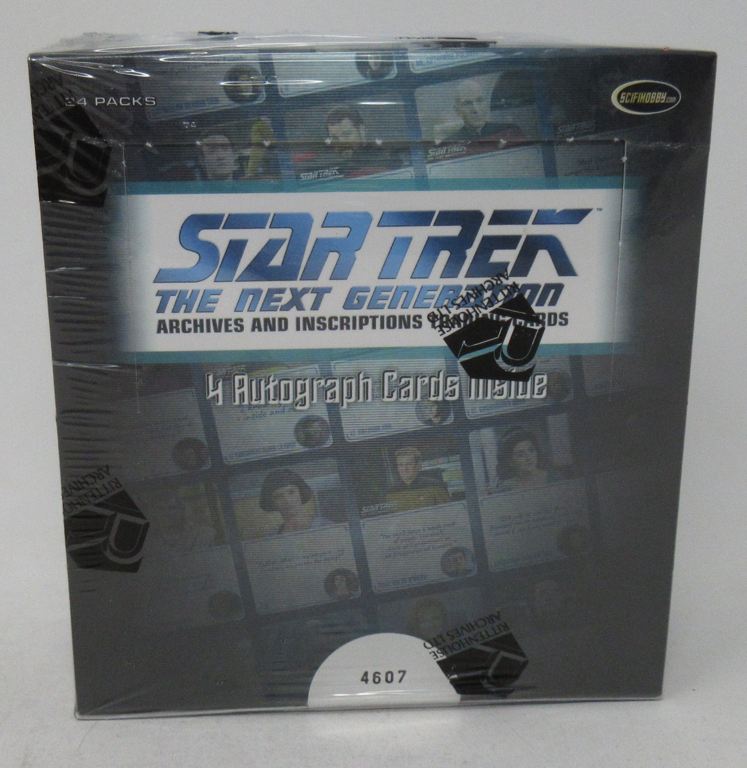2022 Rittenhouse Star Trek The Next Generation Archives and Inscriptions Box (24/5)