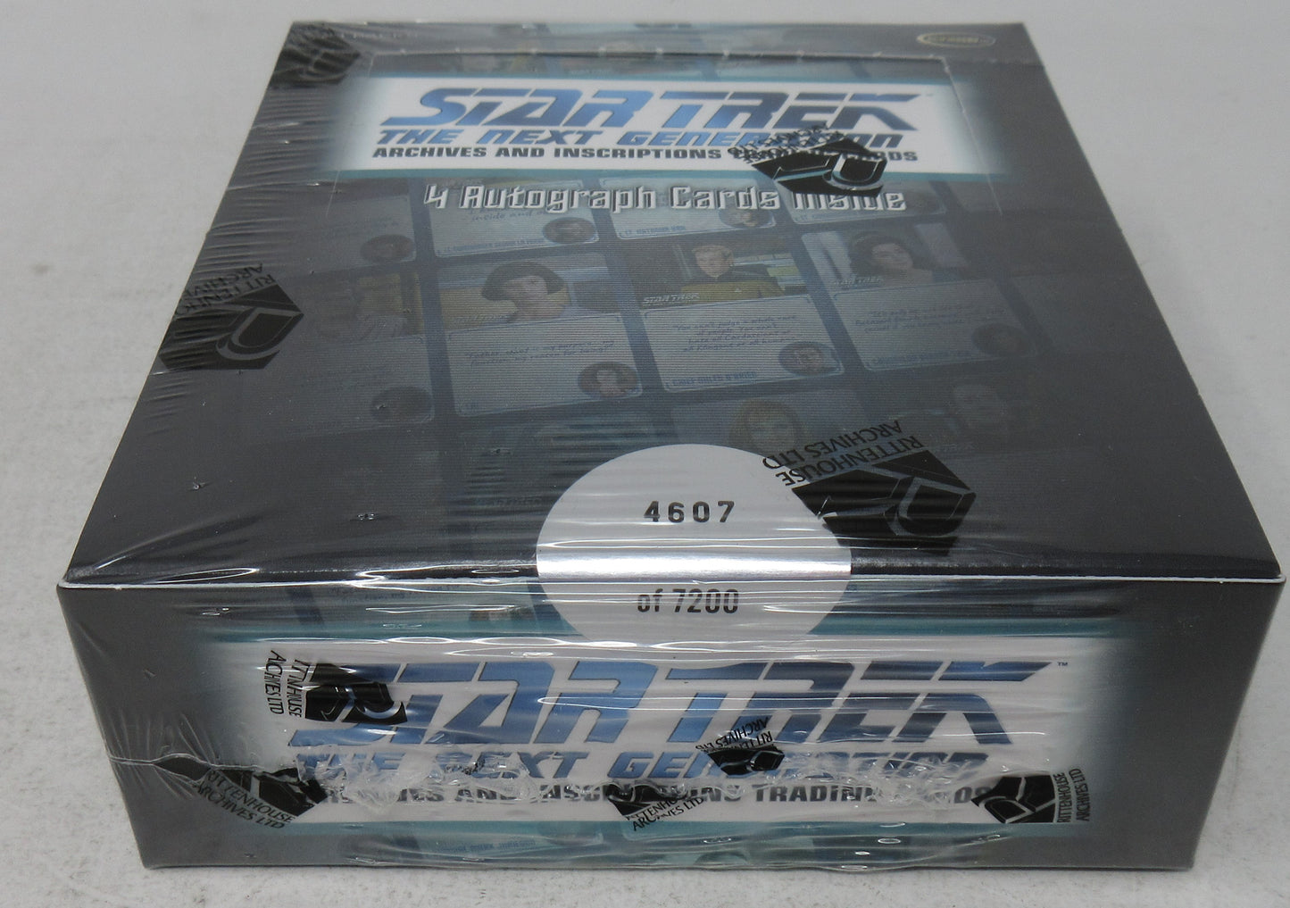 2022 Rittenhouse Star Trek The Next Generation Archives and Inscriptions Box (24/5)