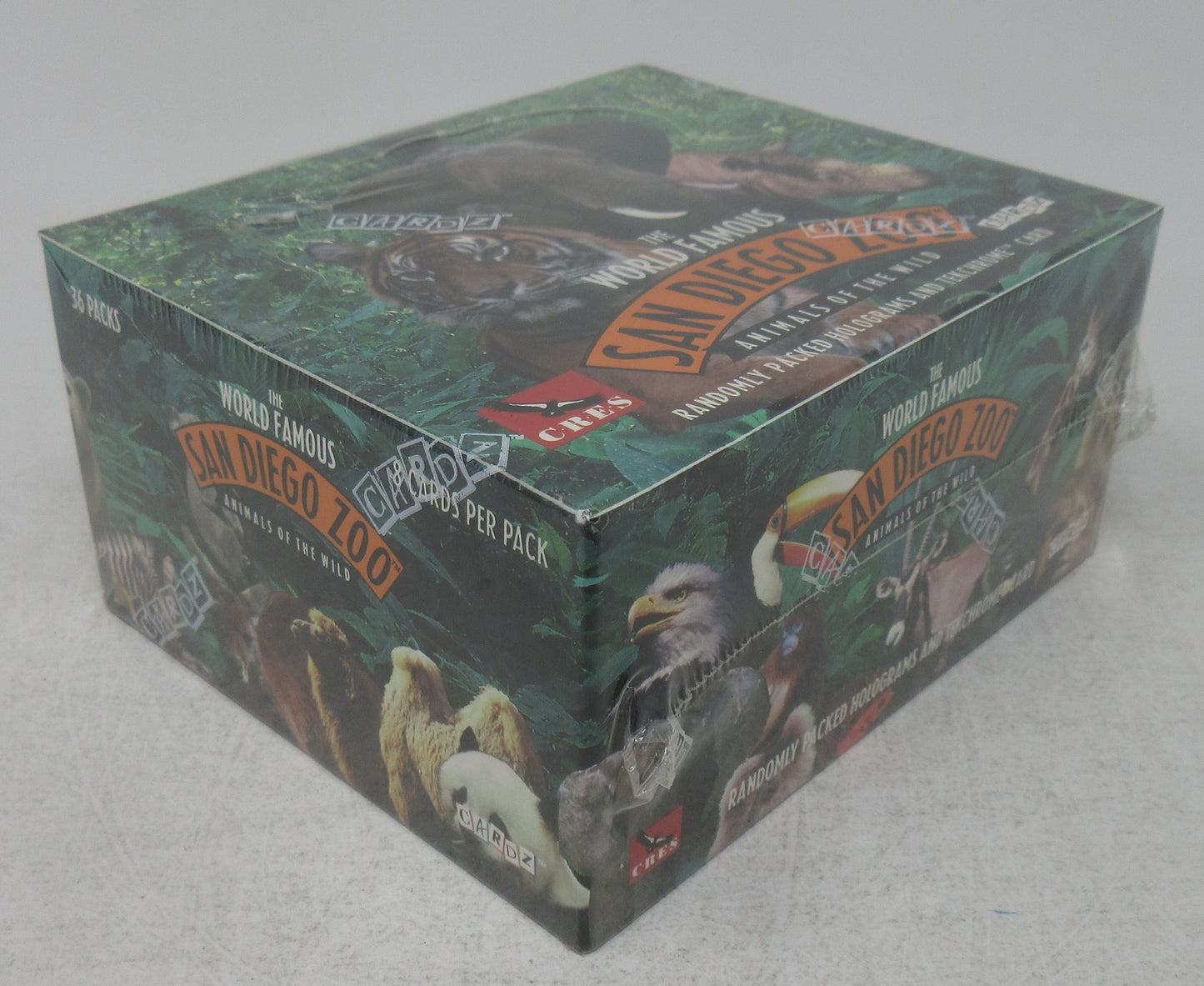 1993 Cardz The World Famous San Diego Zoo Animals of the Wild Box (36/8)