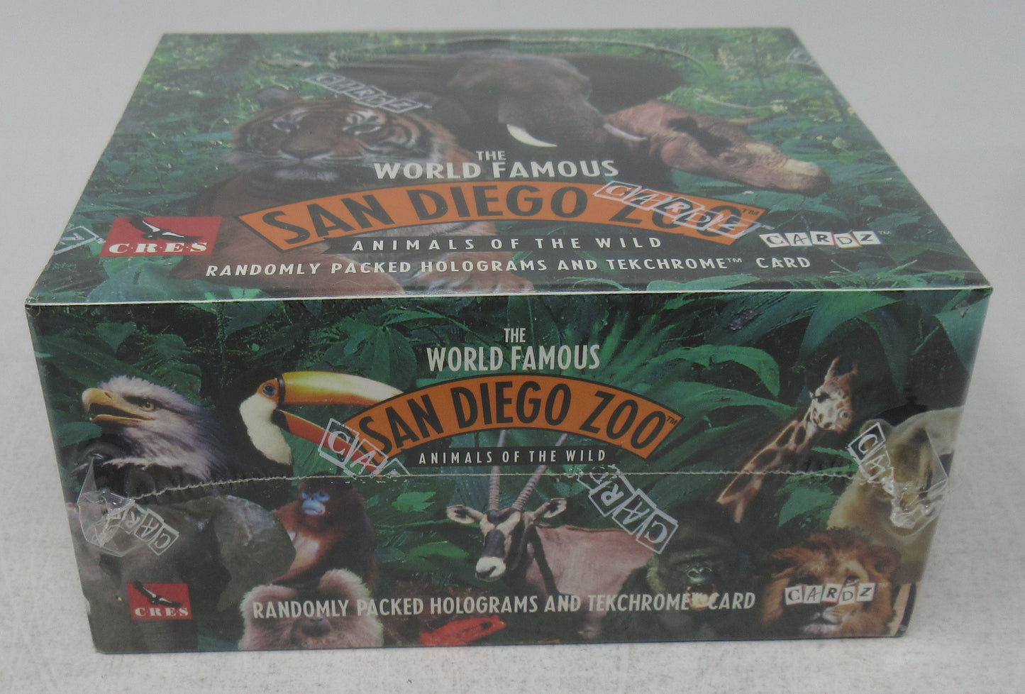 1993 Cardz The World Famous San Diego Zoo Animals of the Wild Box (36/8)