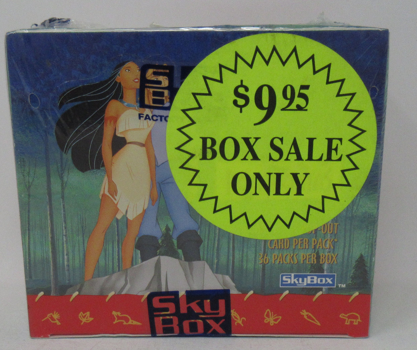 1995 Skybox Disney Pocahontas Box (36/8 and 1)
