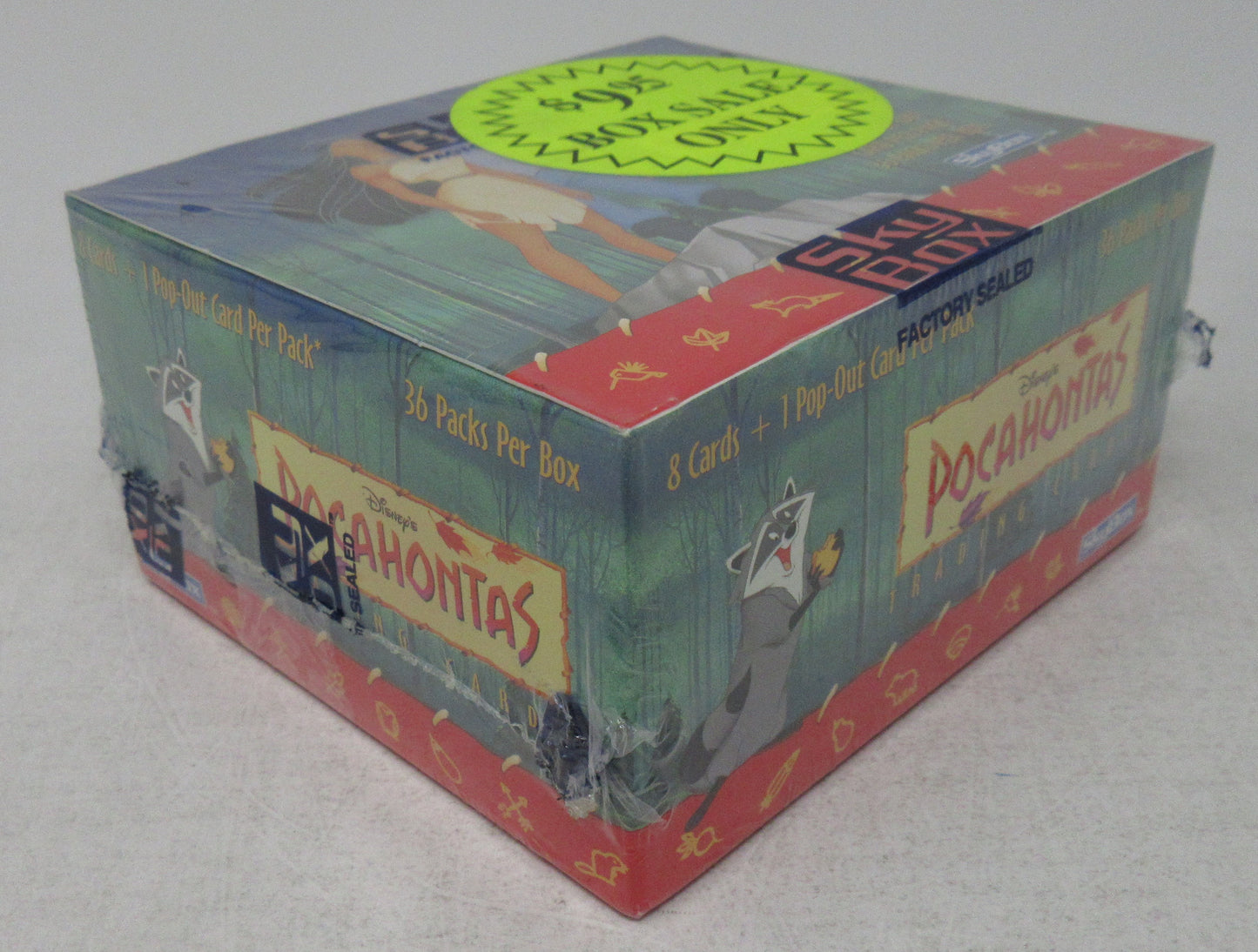 1995 Skybox Disney Pocahontas Box (36/8 and 1)