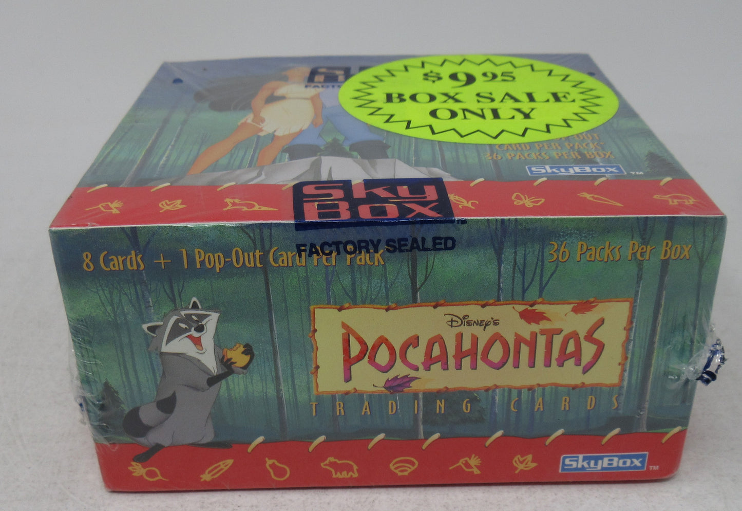 1995 Skybox Disney Pocahontas Box (36/8 and 1)