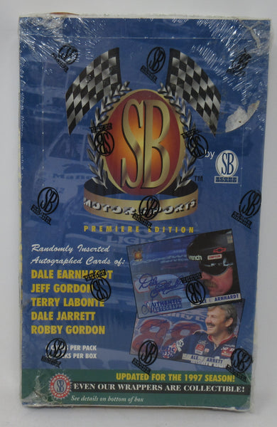 1997 Score Board Racing Motorsports Race Cards Box (36/6