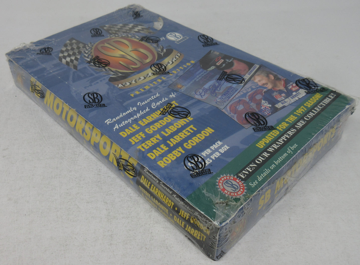 1997 Score Board Racing Motorsports Race Cards Box (36/6)