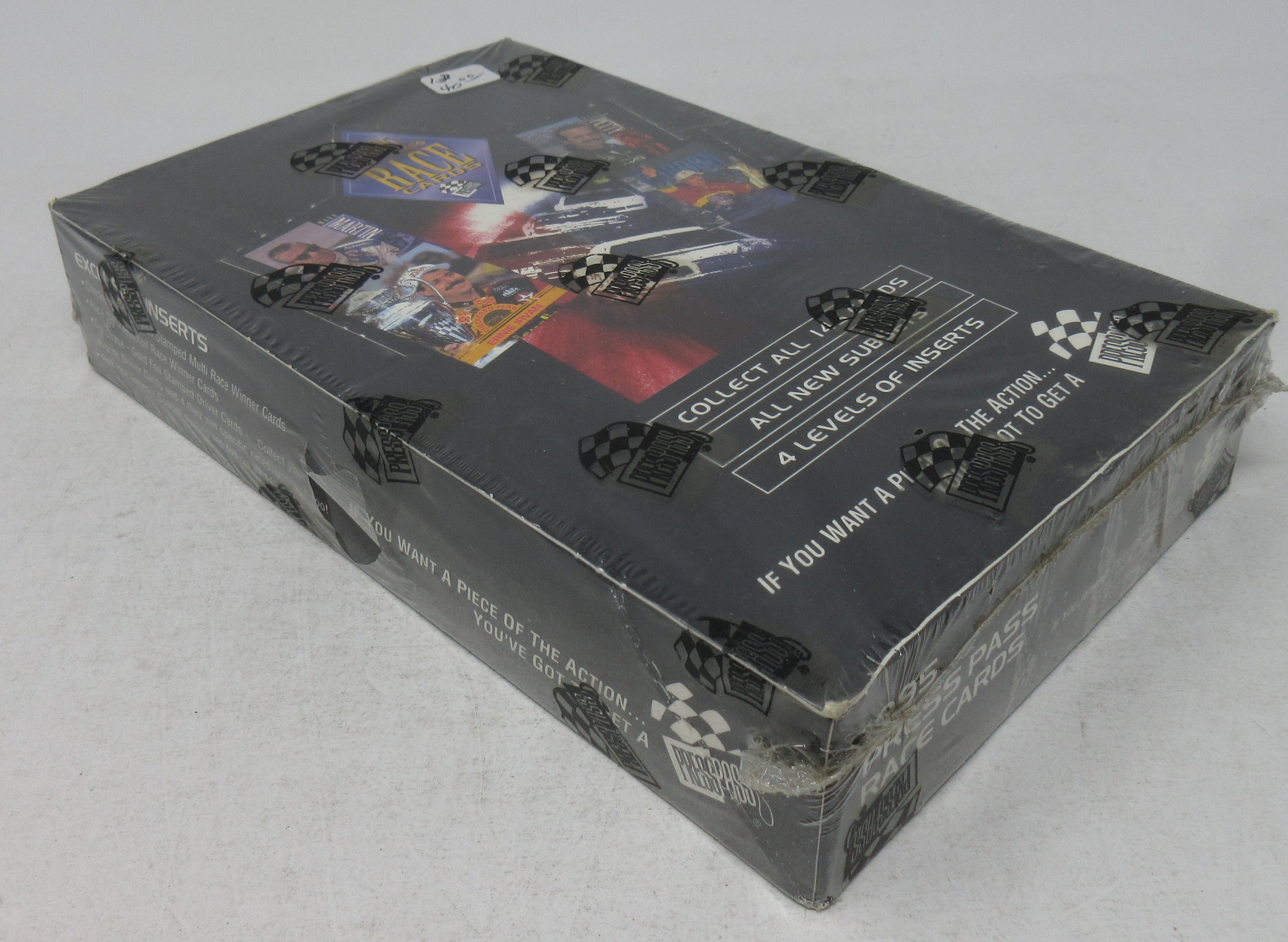 1995 Press Pass Racing Race Cards Box (36/10)