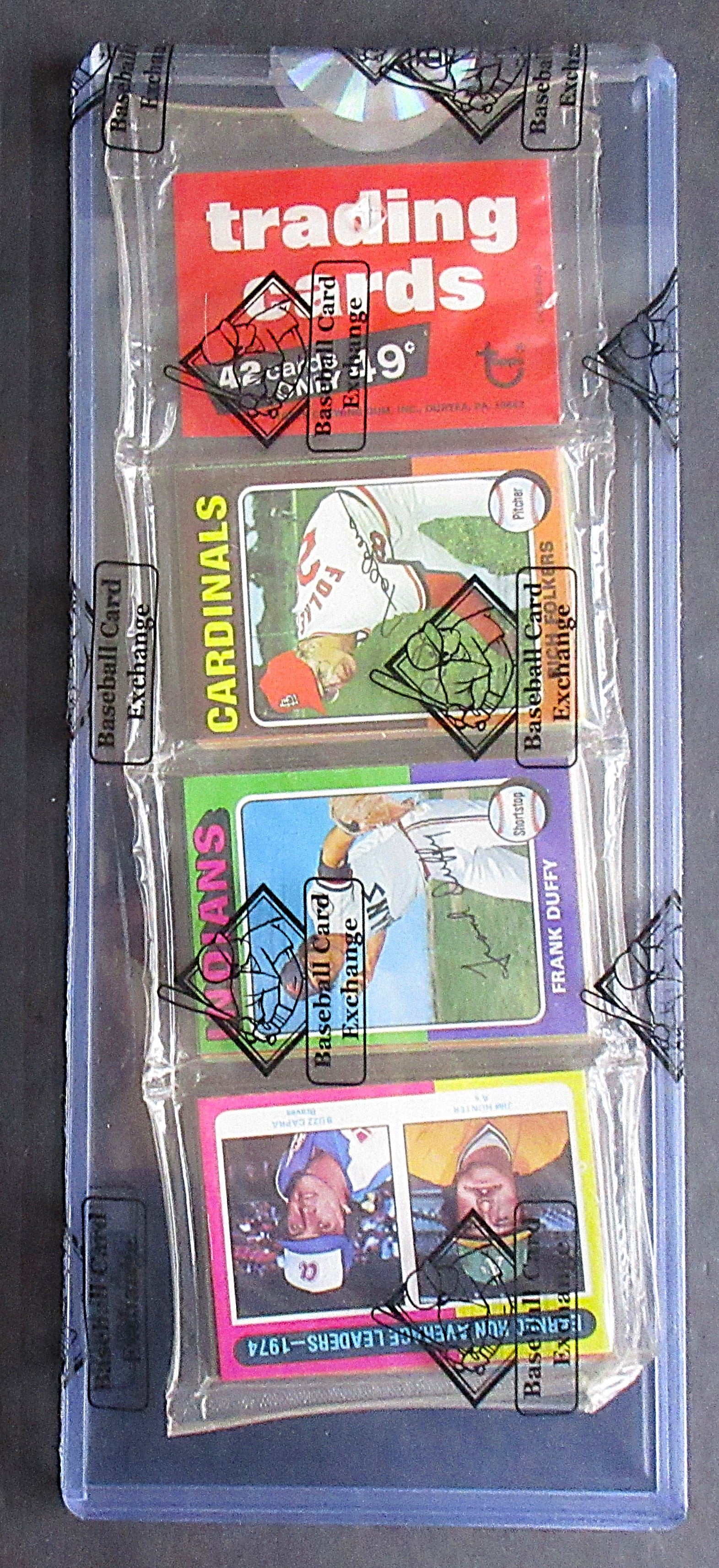 1975 Topps Baseball Unopened Rack Pack (BBCE) (27548)