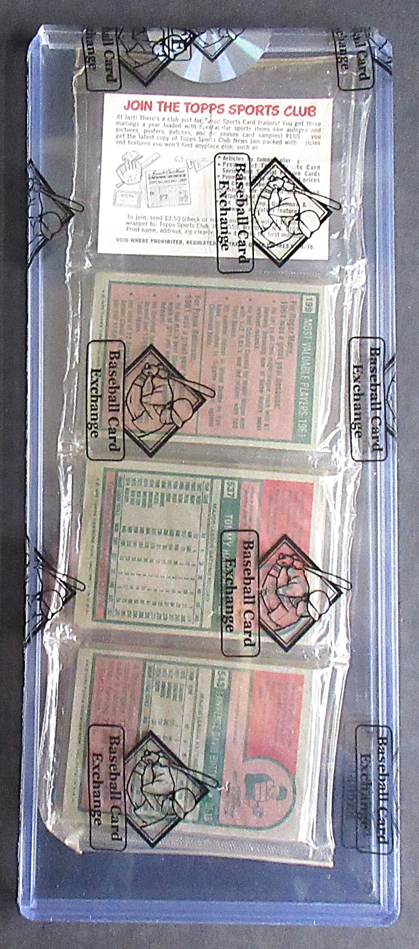 1975 Topps Baseball Unopened Rack Pack (BBCE) (27548)
