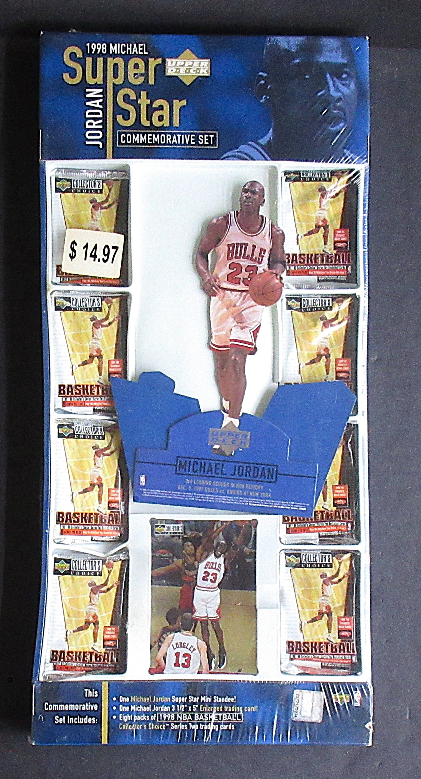 1998 Upper Deck Michael Jordan Super Star Commemorative Factory Set