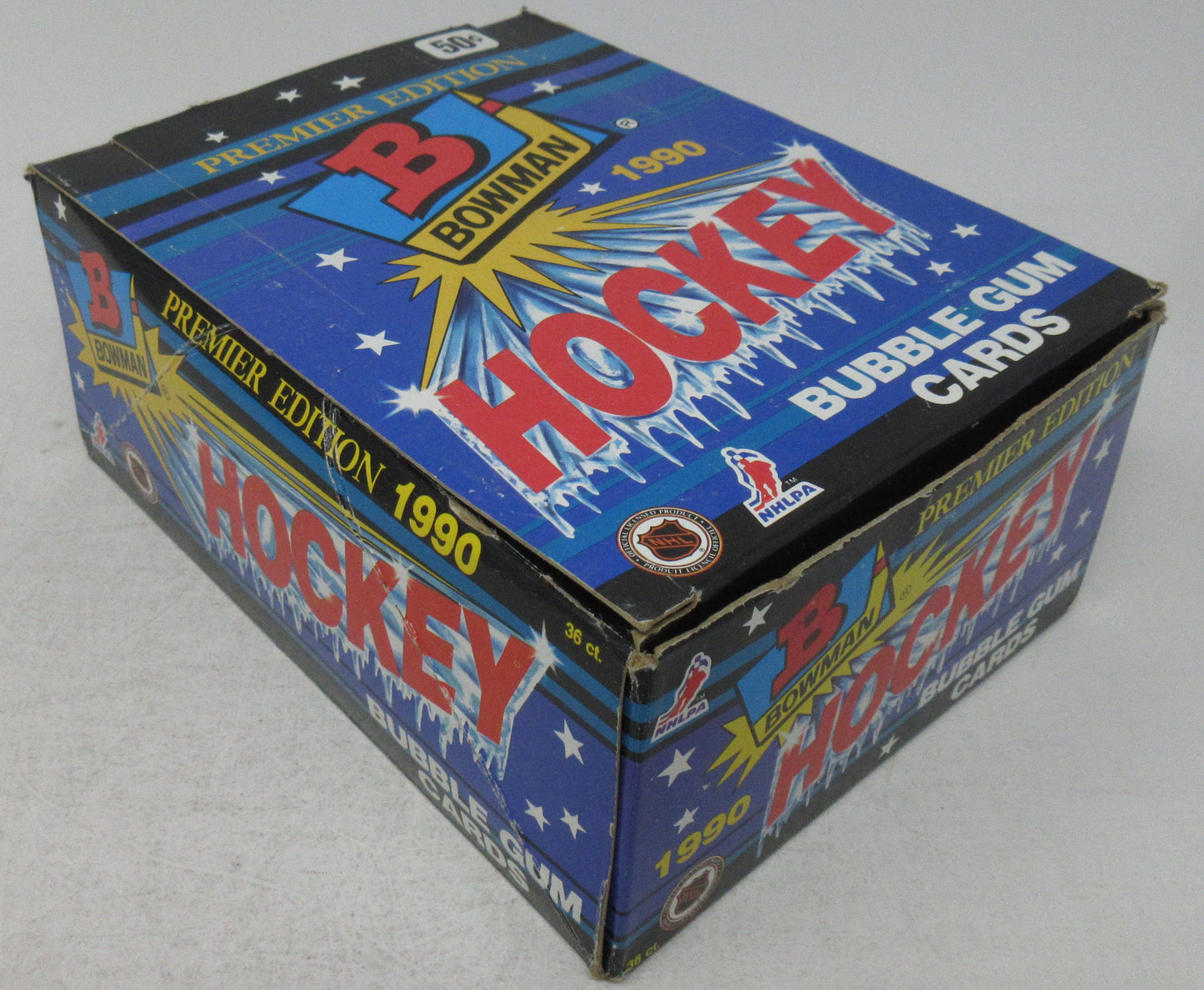 1990/91 Bowman Hockey Unopened Wax Box