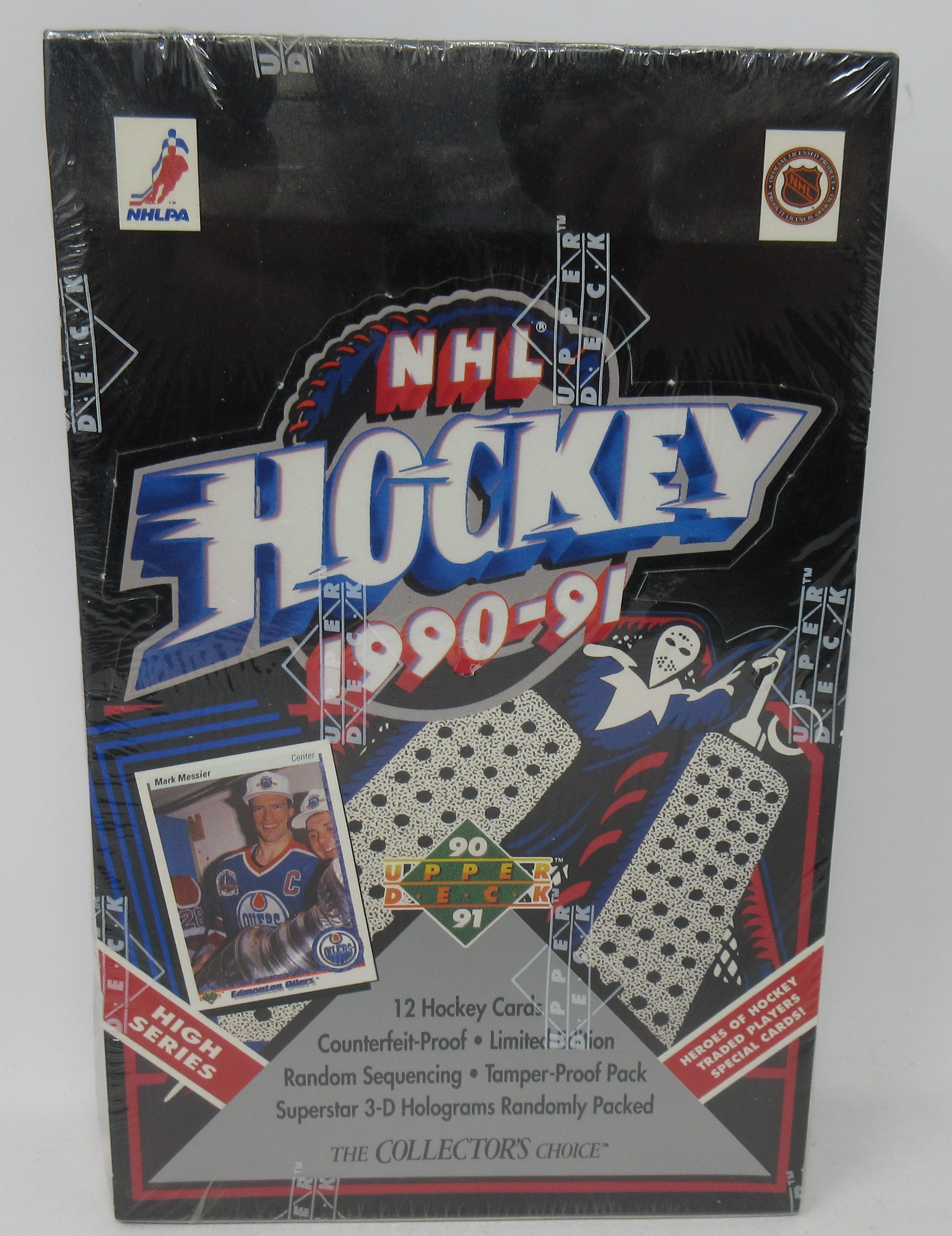 1990/91 Upper Deck Hockey High Series Box (U.S.) (36/12)