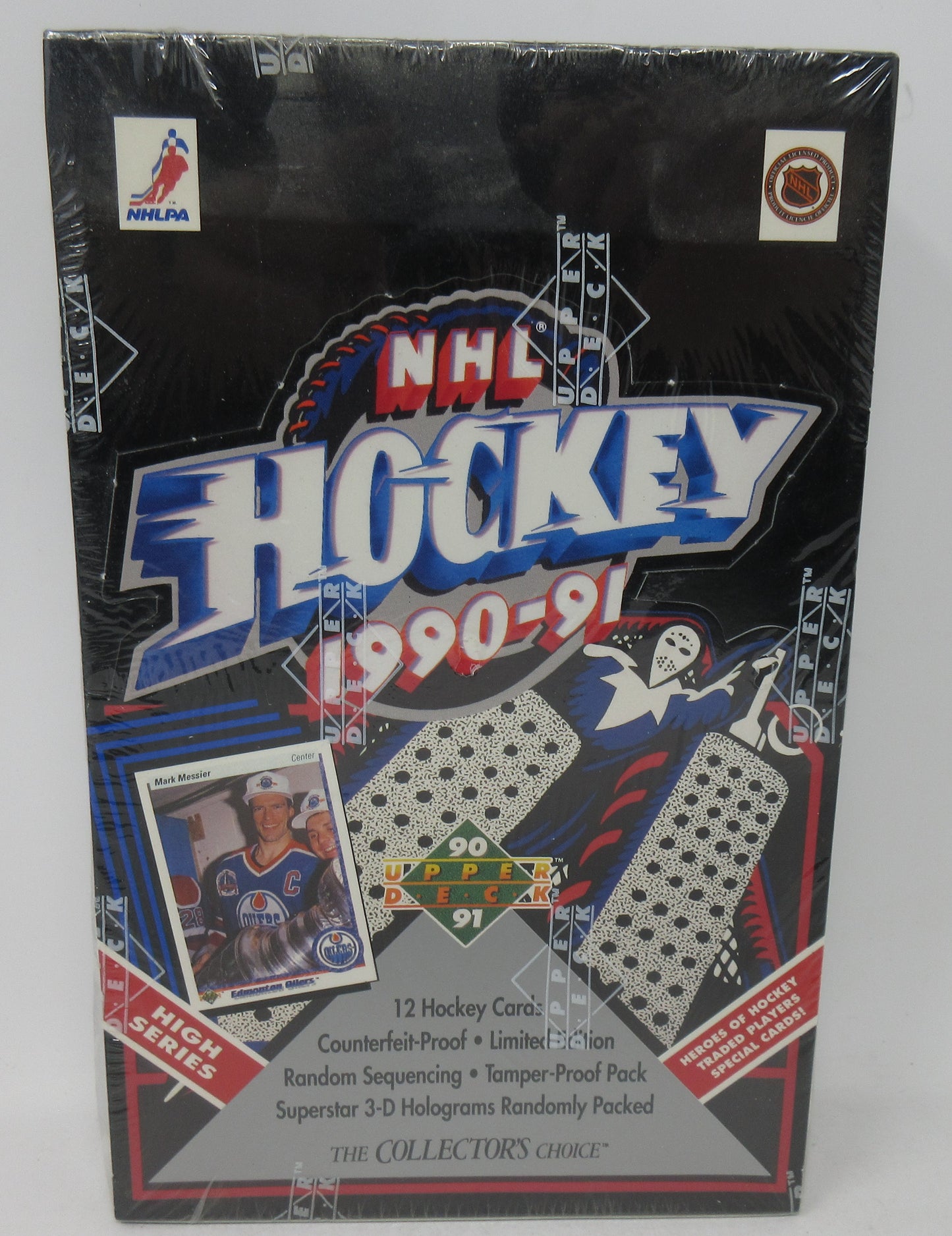 1990/91 Upper Deck Hockey High Series Box (U.S.) (36/12)
