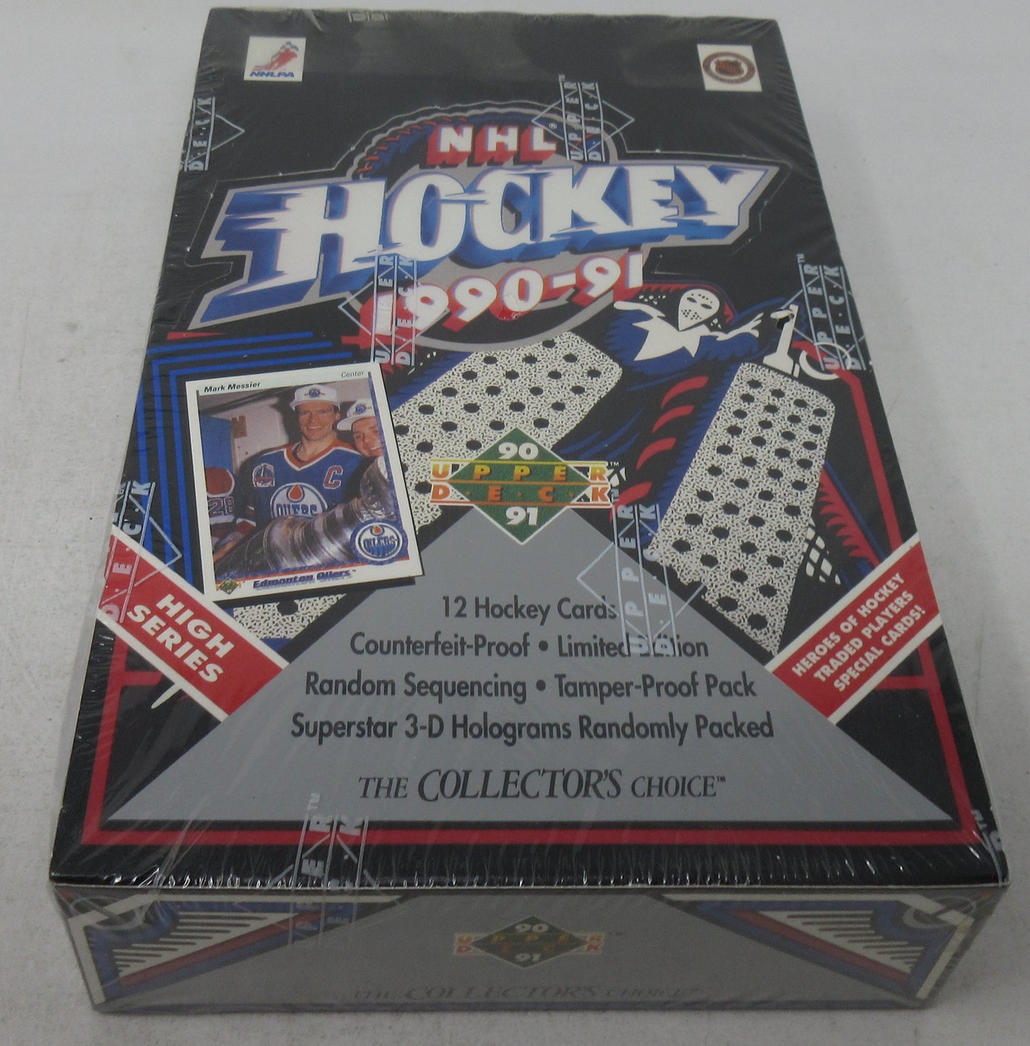 1990/91 Upper Deck Hockey High Series Box (U.S.) (36/12)