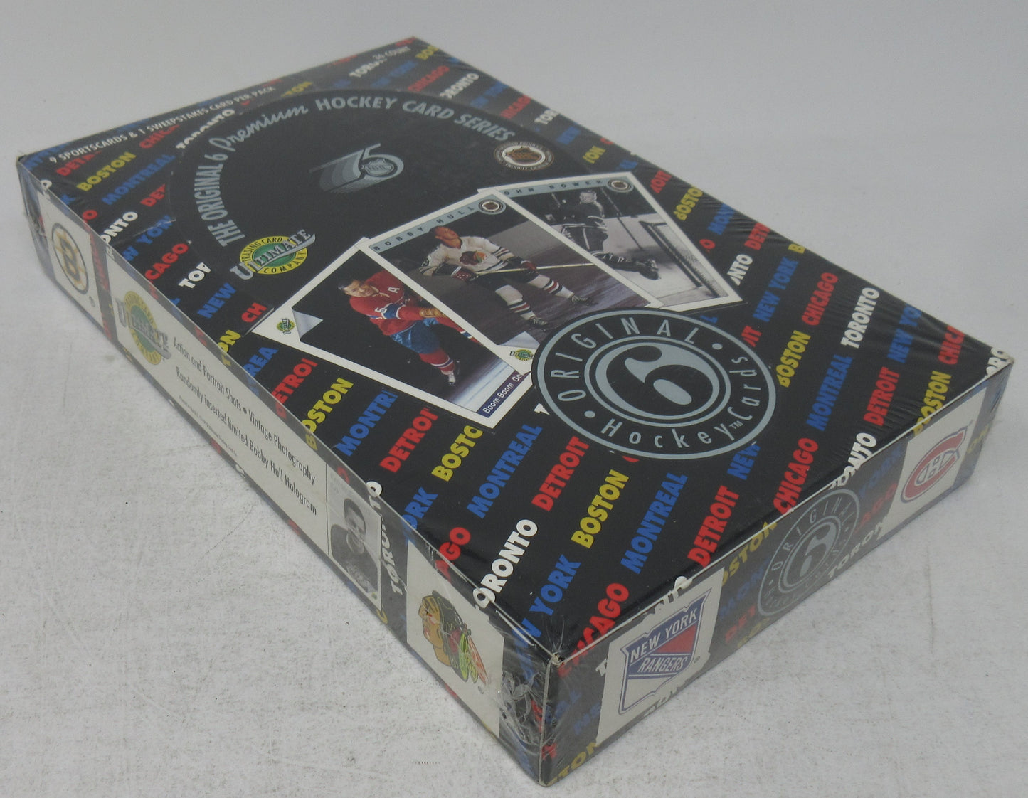 1992 1992/93 Ultimate The Original 6 Hockey Box (36/10)