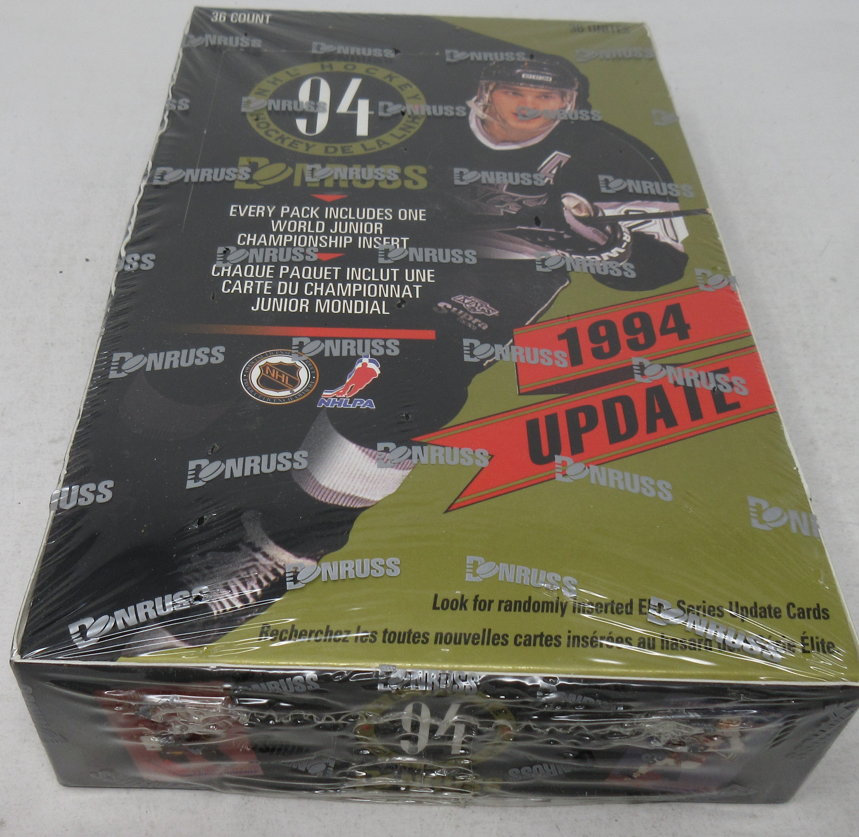 1993/94 Donruss Hockey Update Box (36/10)