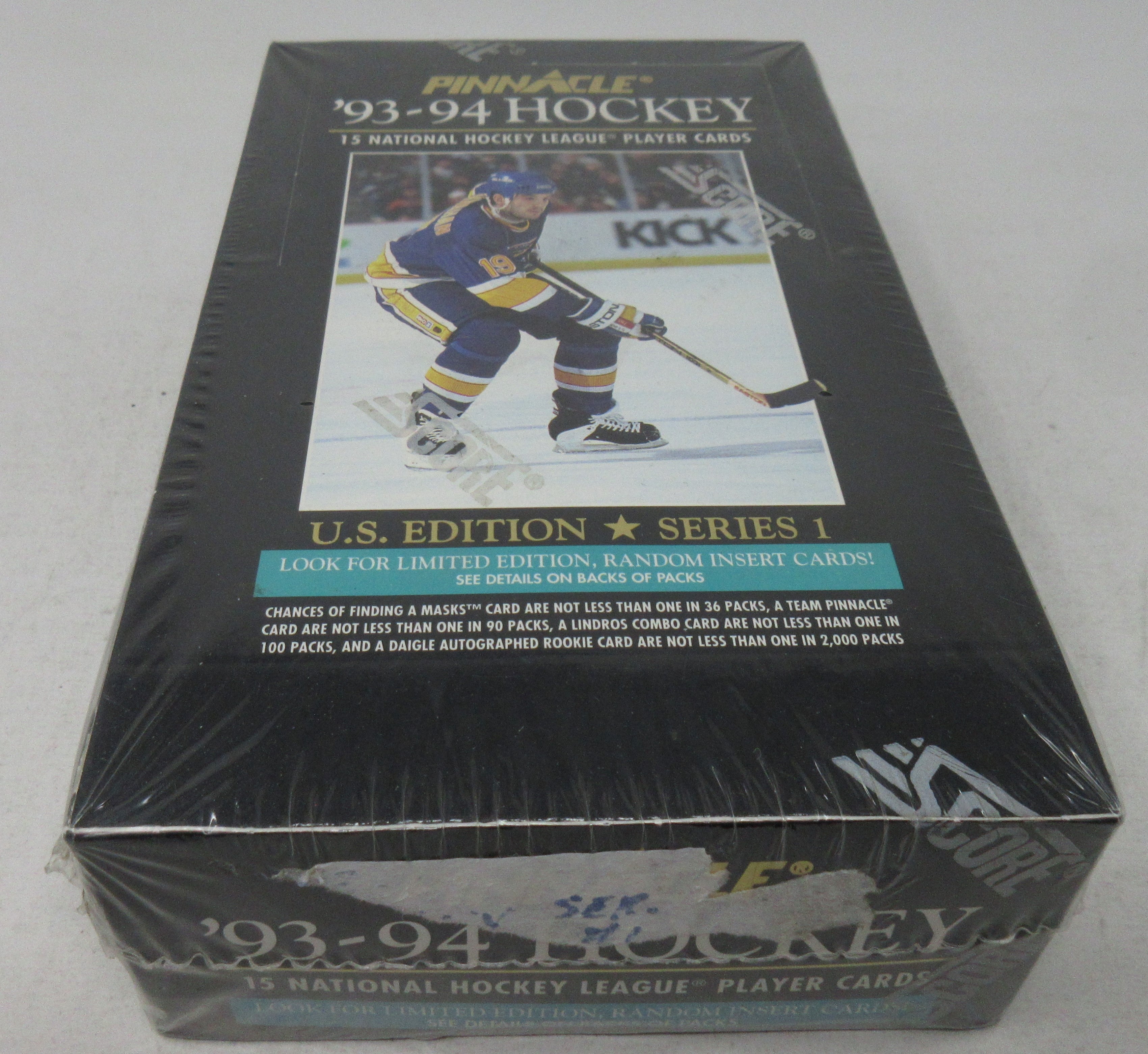 1993/94 Pinnacle Hockey Series 1 Box (U.S.) (36/15)