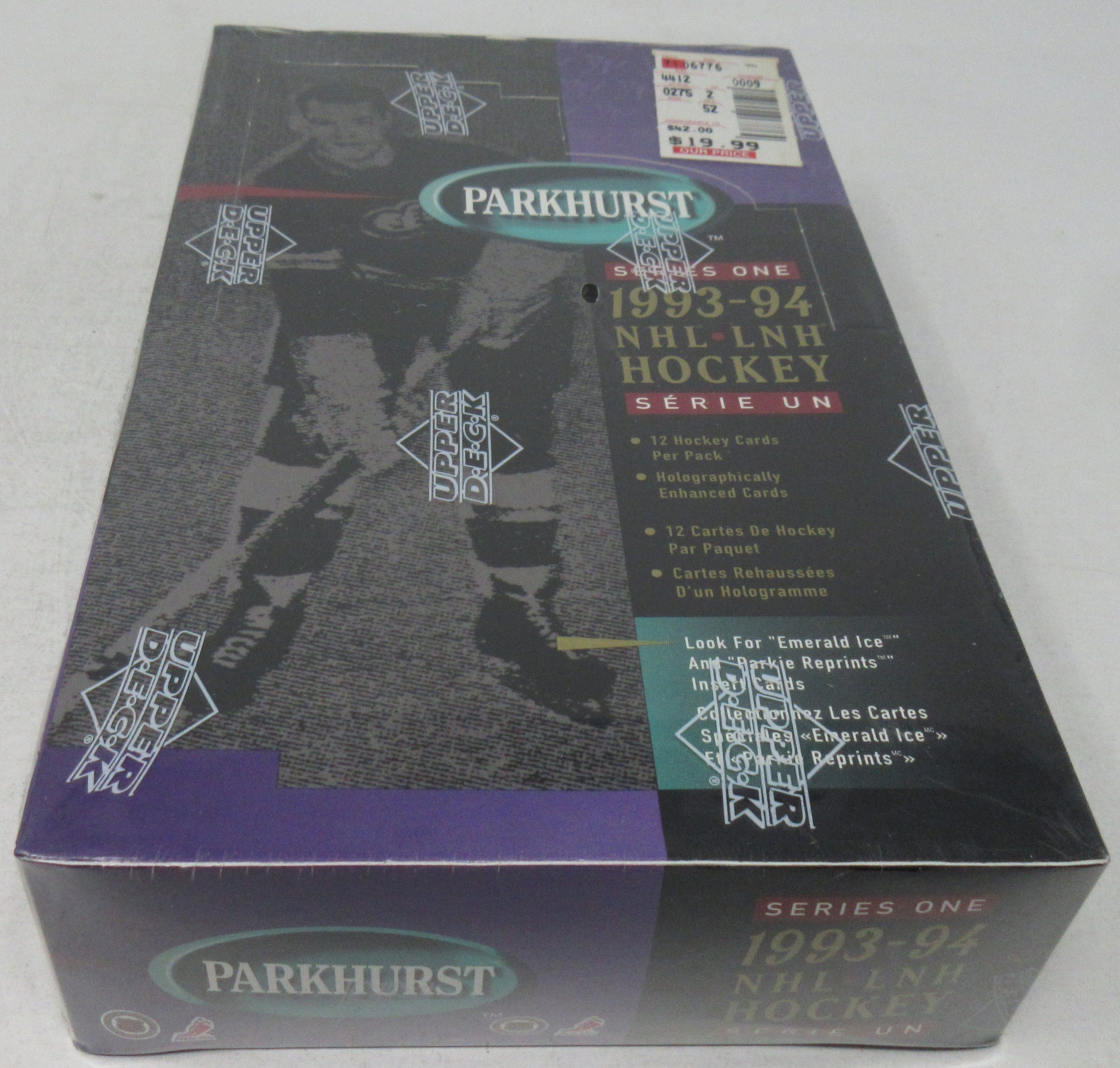 1993/94 Upper Deck Parkhurst Hockey Series 1 Box (Bi-Lingual) (36/12)