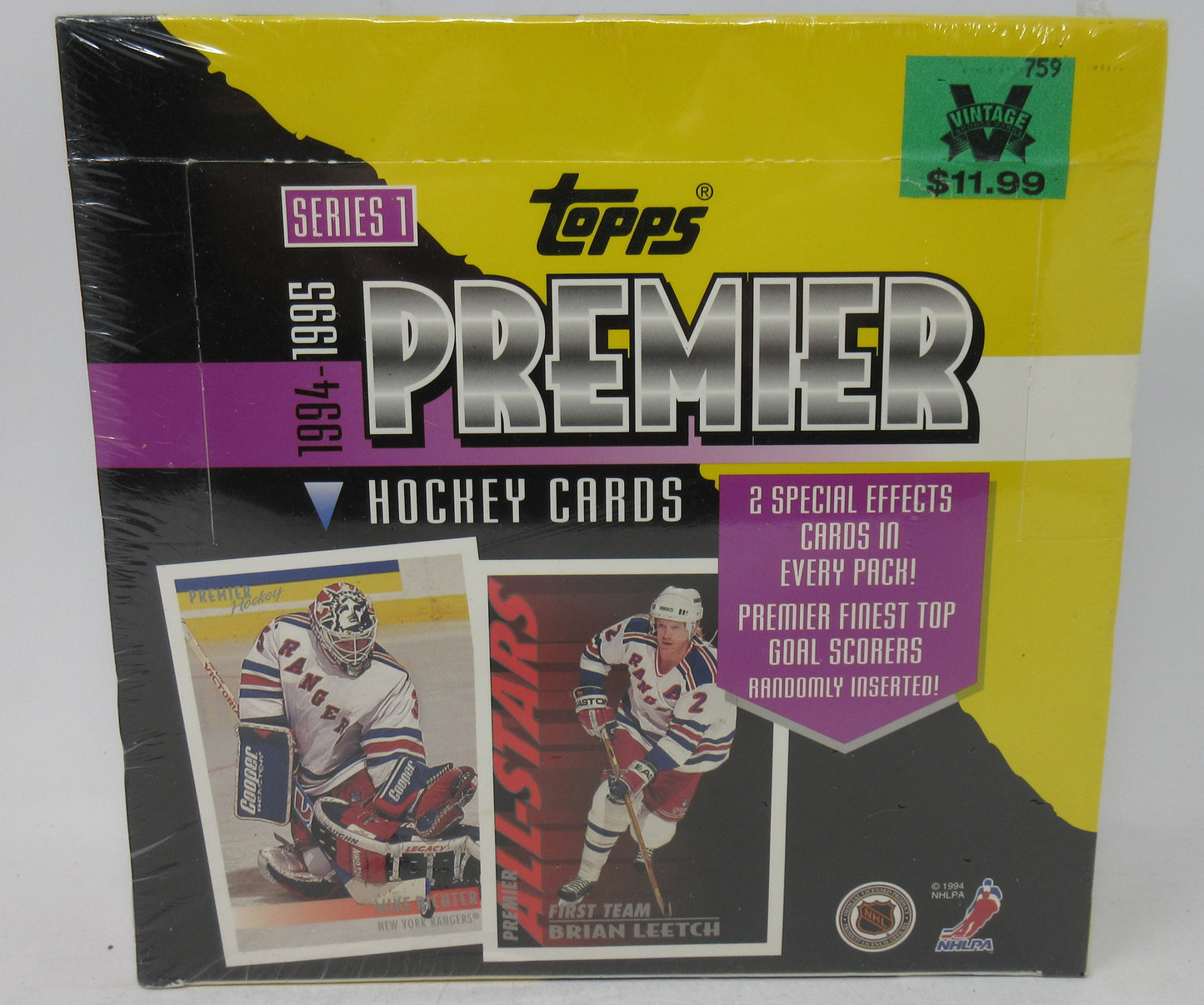 1994/95 Topps Premier Hockey Series 1 Jumbo Box (24/24)