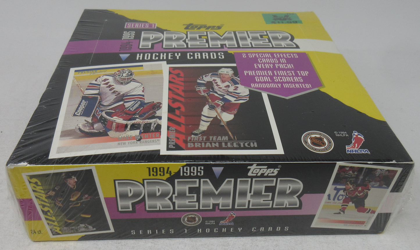 1994/95 Topps Premier Hockey Series 1 Jumbo Box (24/24)