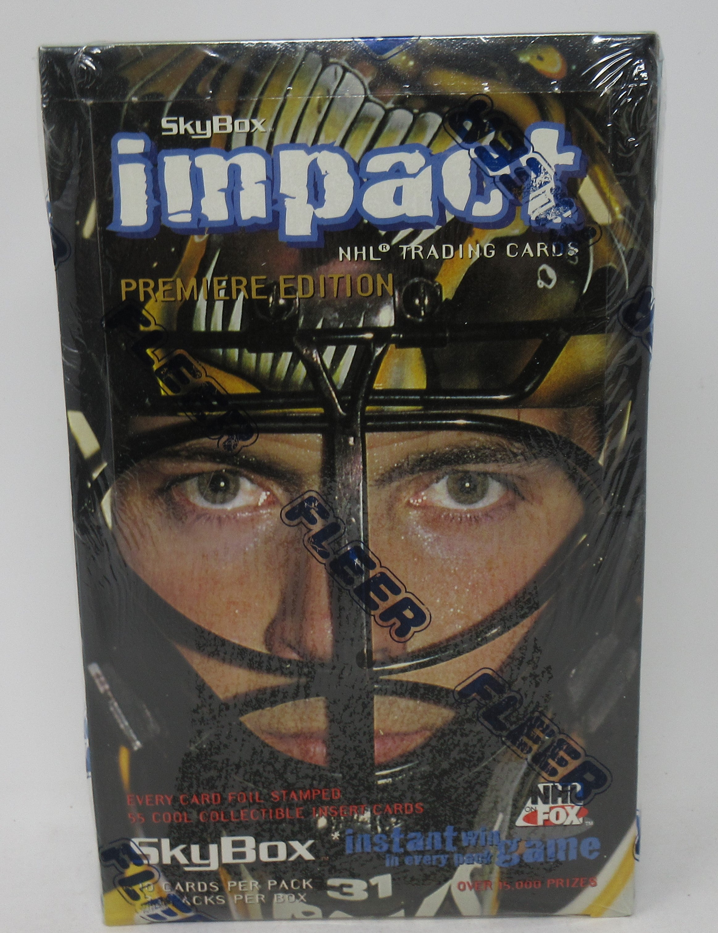 1995/96 Fleer Skybox Impact Hockey Box (36/10)