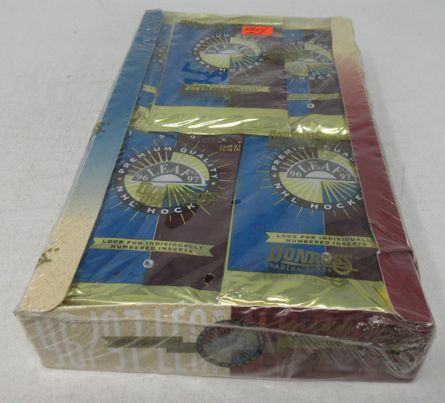 1996/97 Leaf Hockey Box (Retail) (Priced) (24/8)