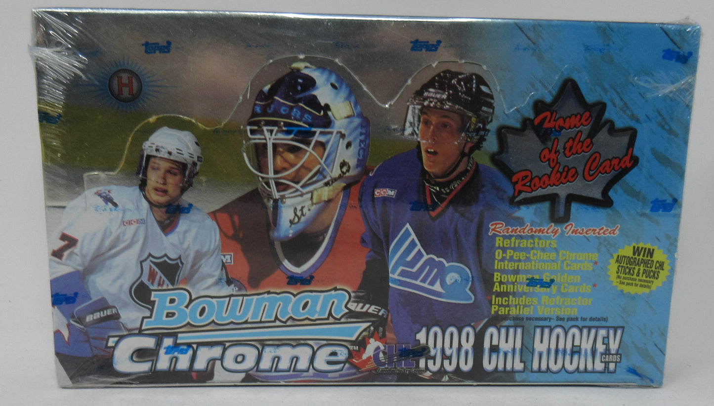 1998/99 Bowman Chrome CHL Hockey Box (Hobby) (24/4)