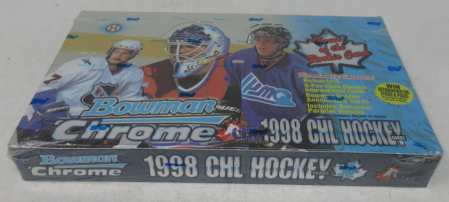 1998/99 Bowman Chrome CHL Hockey Box (Hobby) (24/4)