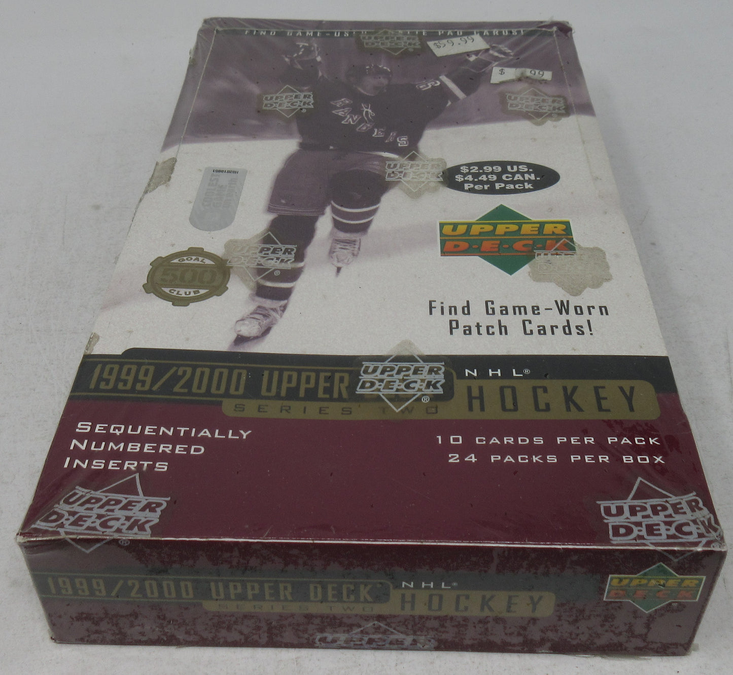1999/00 Upper Deck Hockey Series 2 Box (Retail) (24/10)
