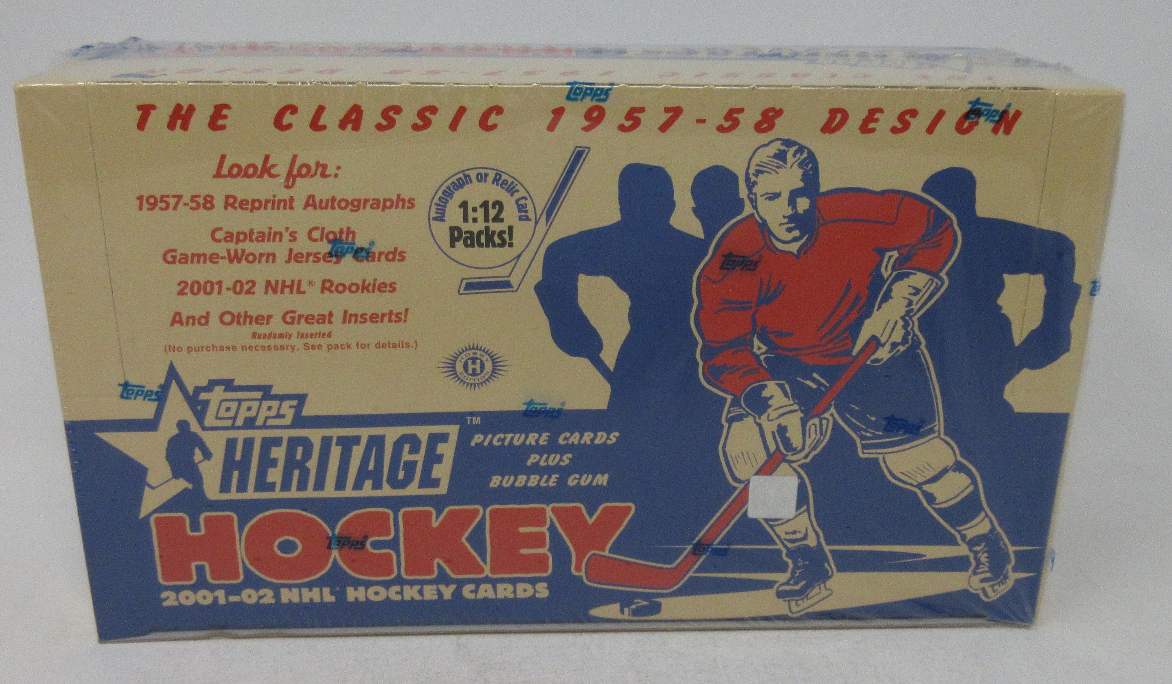2001/02 Topps Heritage Hockey Box (Hobby) (24/8)