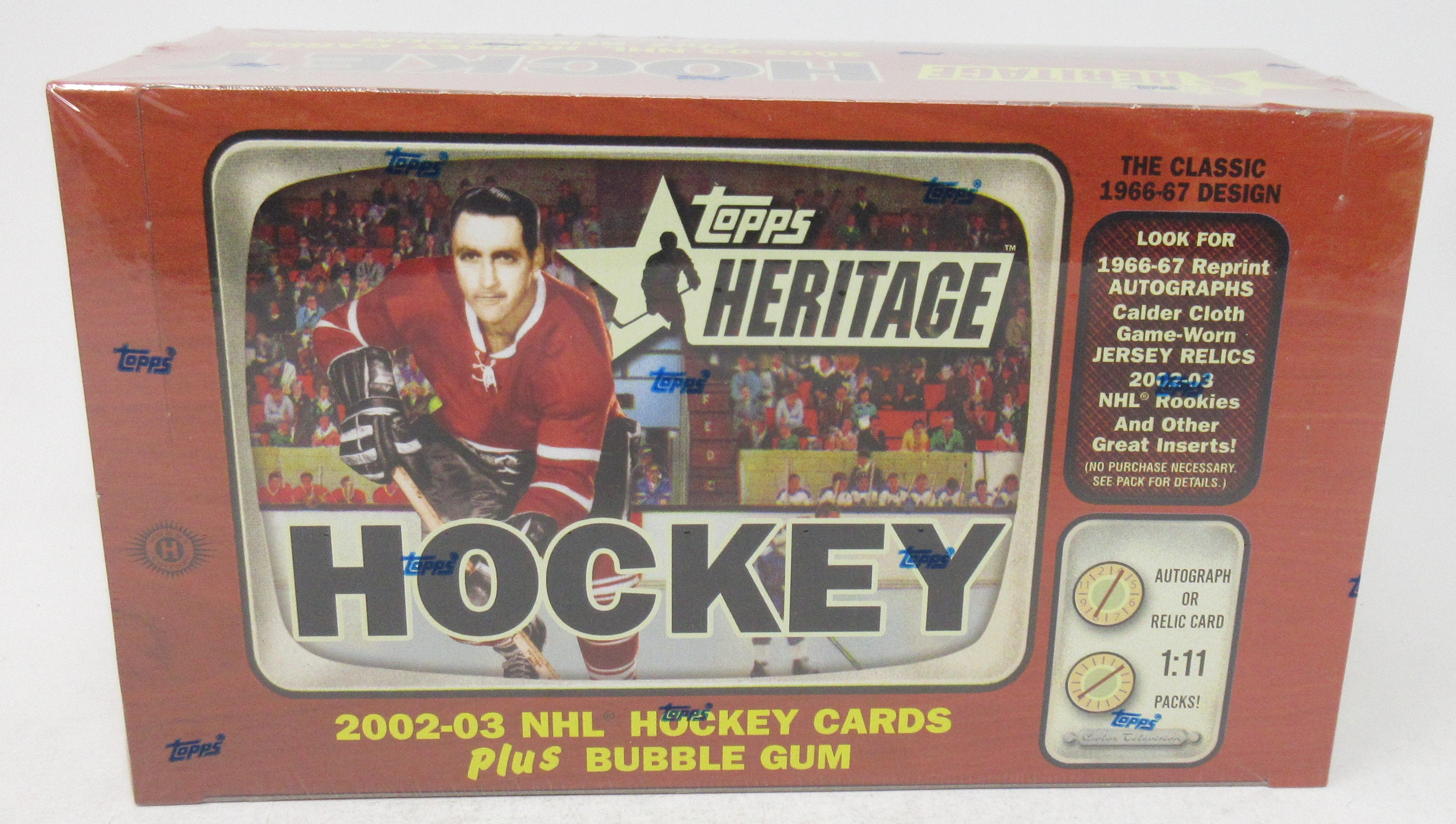 2002/03 Topps Heritage Hockey Box (Hobby) (24/8)