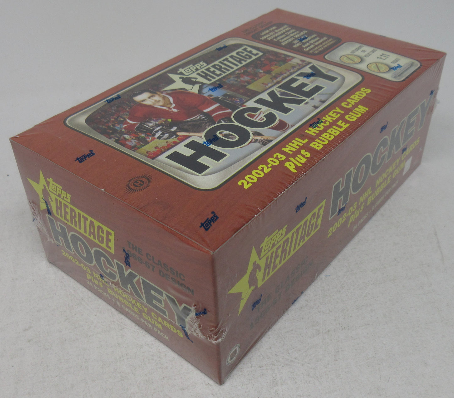 2002/03 Topps Heritage Hockey Box (Hobby) (24/8)