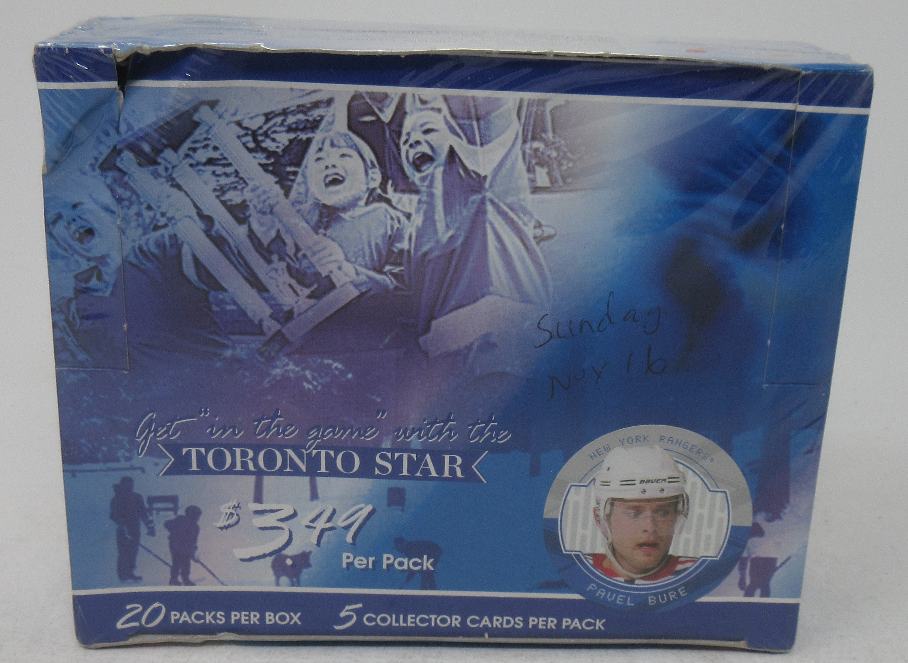 2003/04 ITG In The Game Toronto Star Hockey Box (20/5)