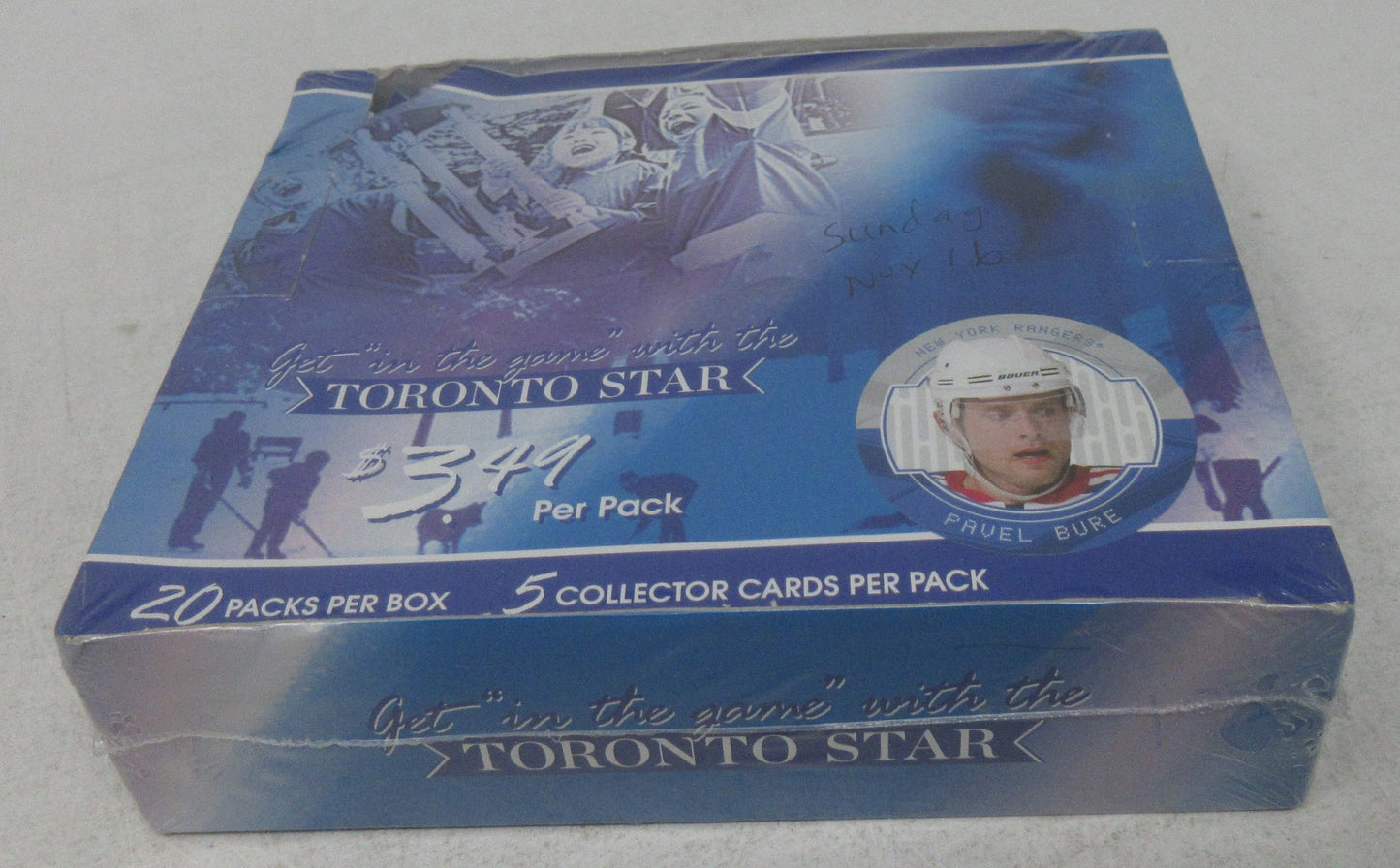 2003/04 ITG In The Game Toronto Star Hockey Box (20/5)