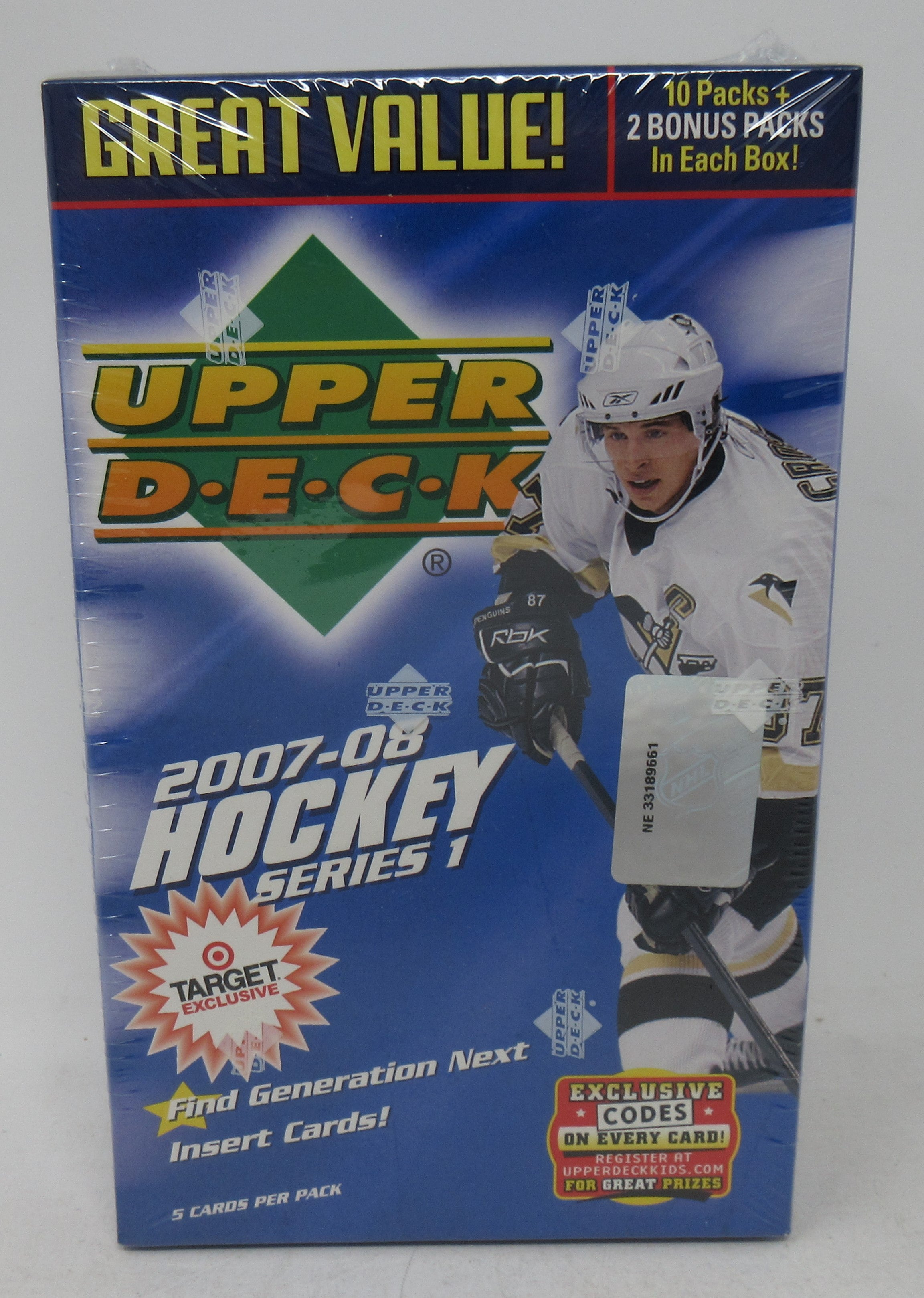 2007/08 Upper Deck Hockey Series 1 Blaster Box (12/5)